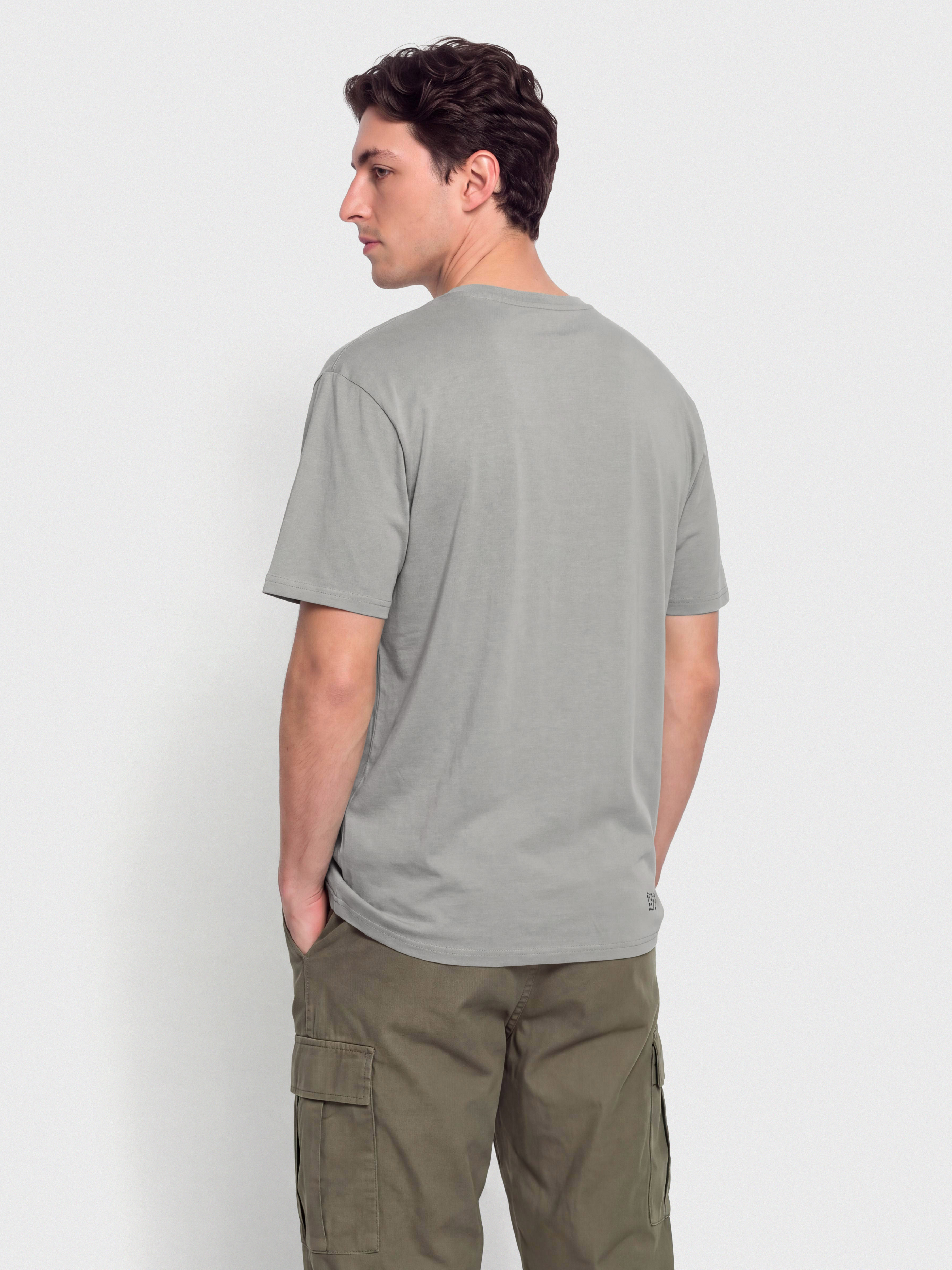 FLOV T-Shirt Birken Relaxed (light grey/light grey)