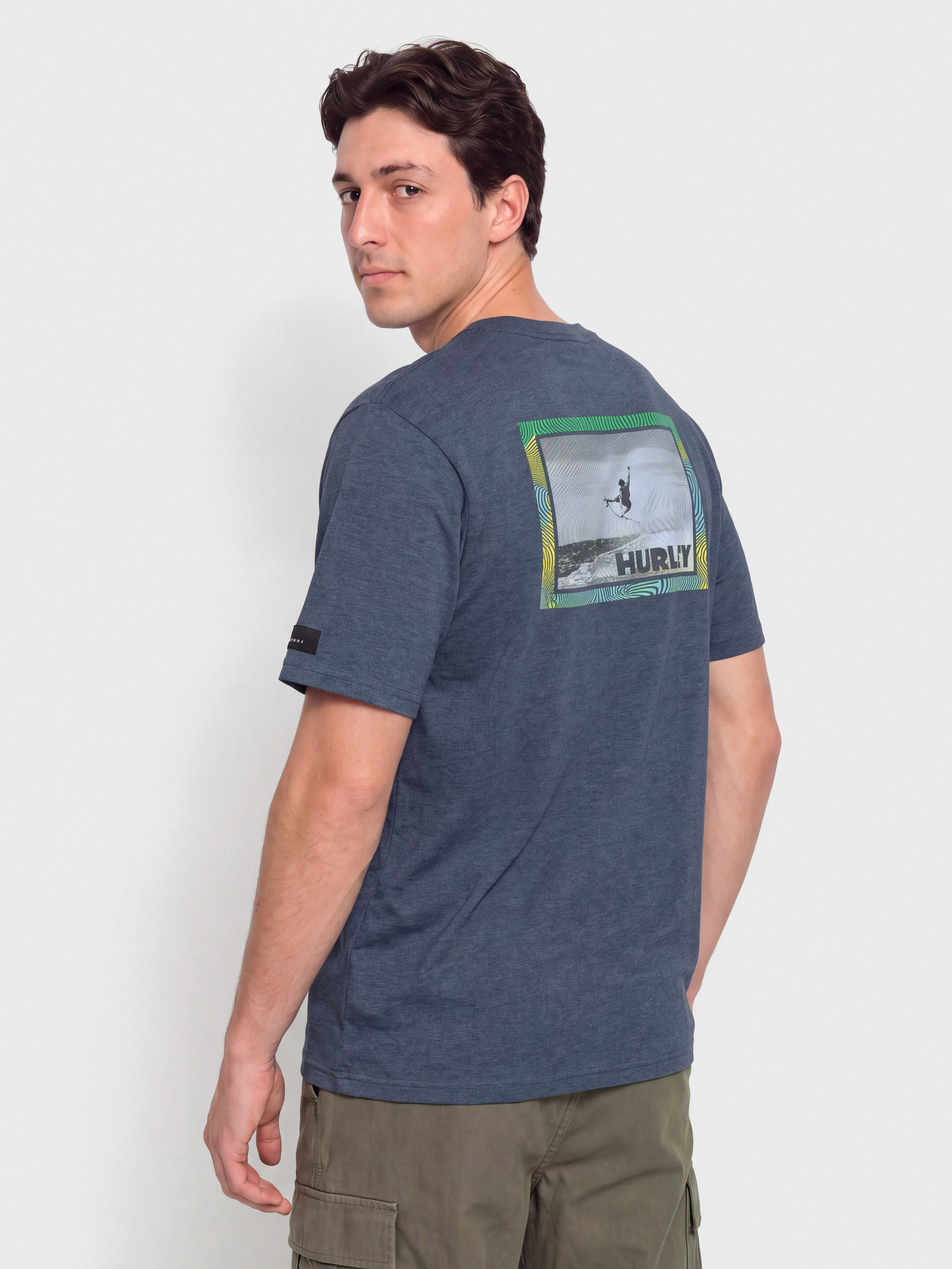 Hurley Aerial T-Shirt (slate heather)
