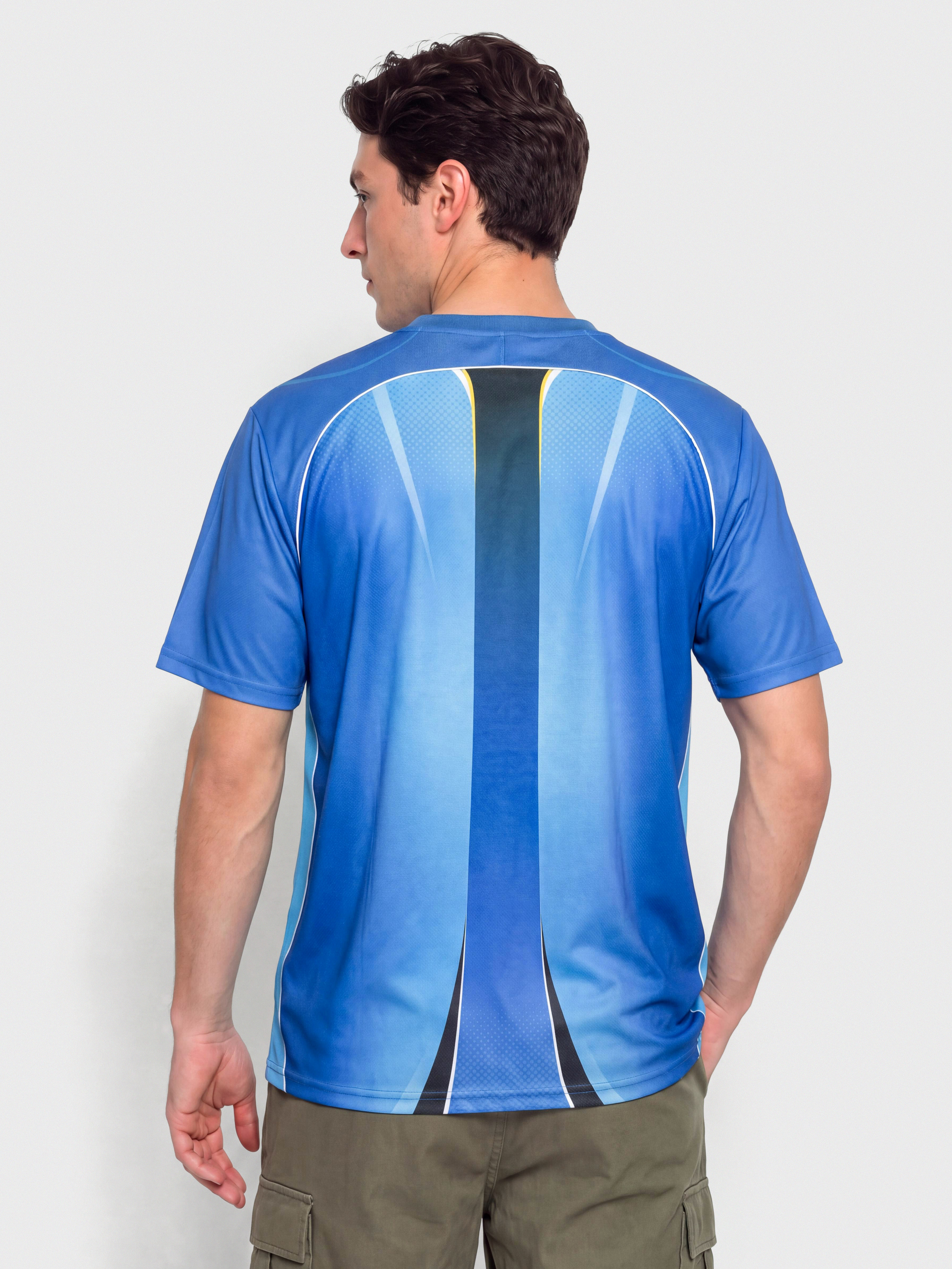 Wasted Paris Ambrosiana Football Jersey T-Shirt (arena blue)