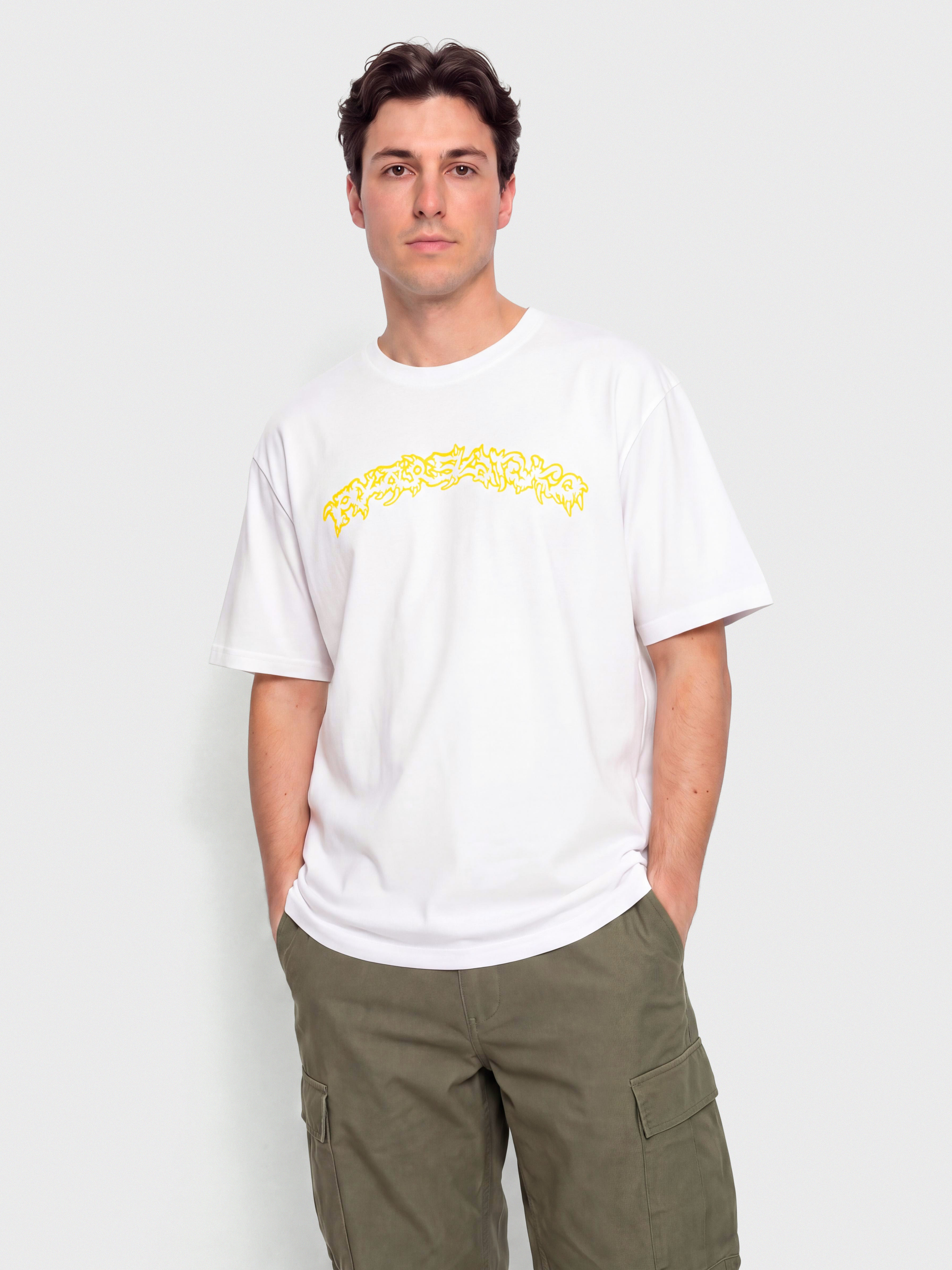 Polar Skate Conflict Scenario T-Shirt (white)