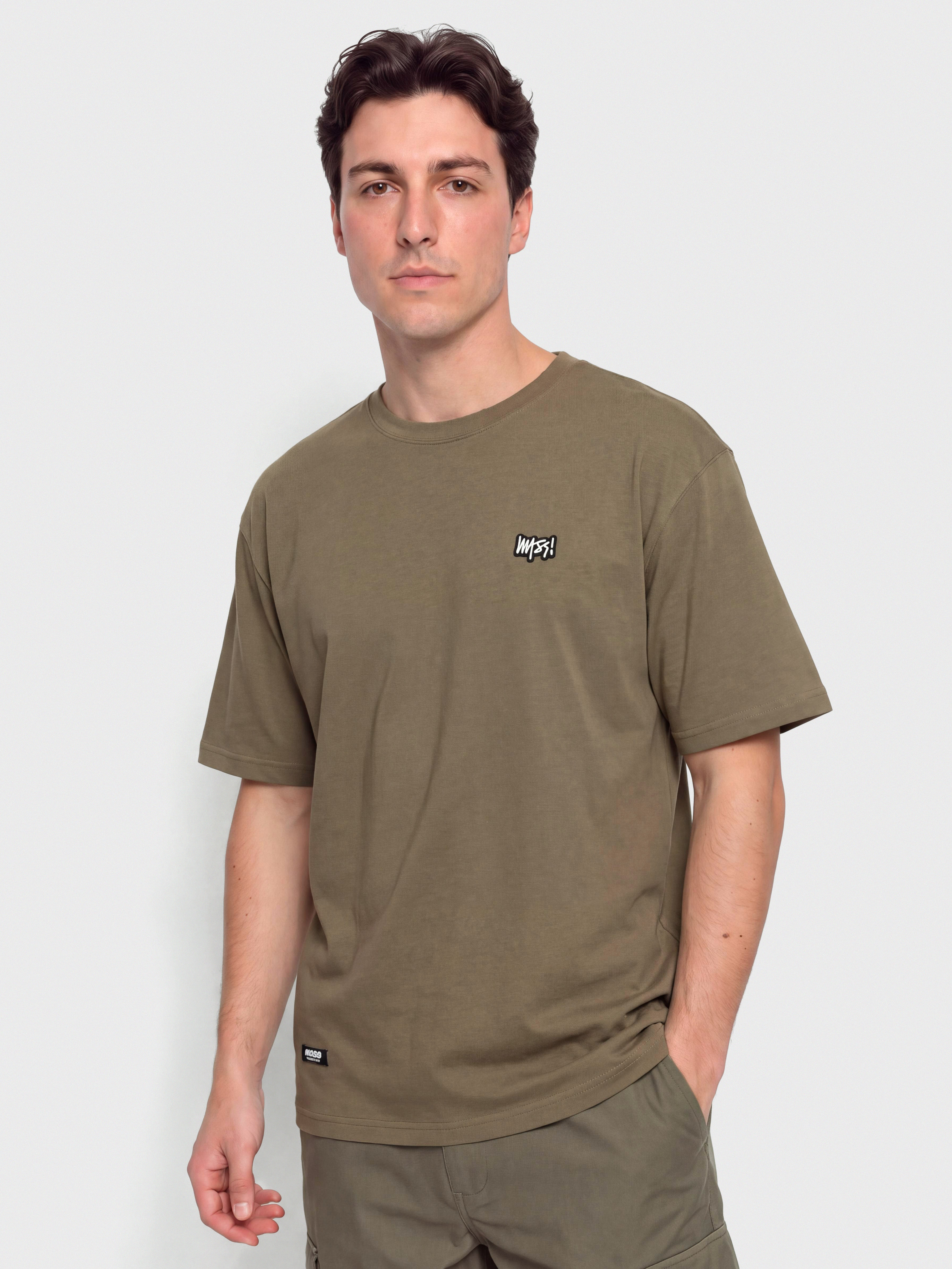 MassDnm Signature Patch T-Shirt (brown)