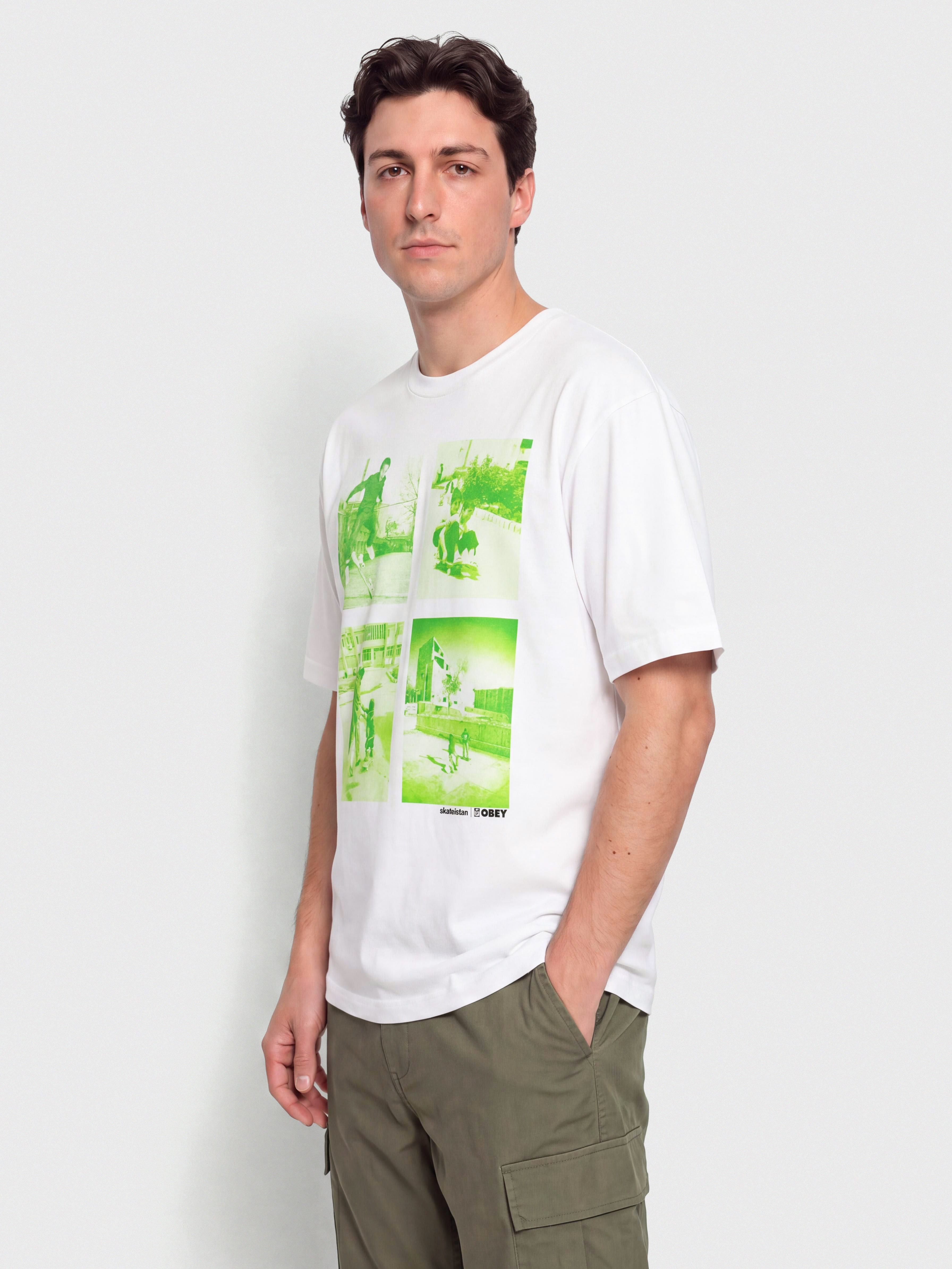 OBEY Skateistan Child Photo T-Shirt (white)
