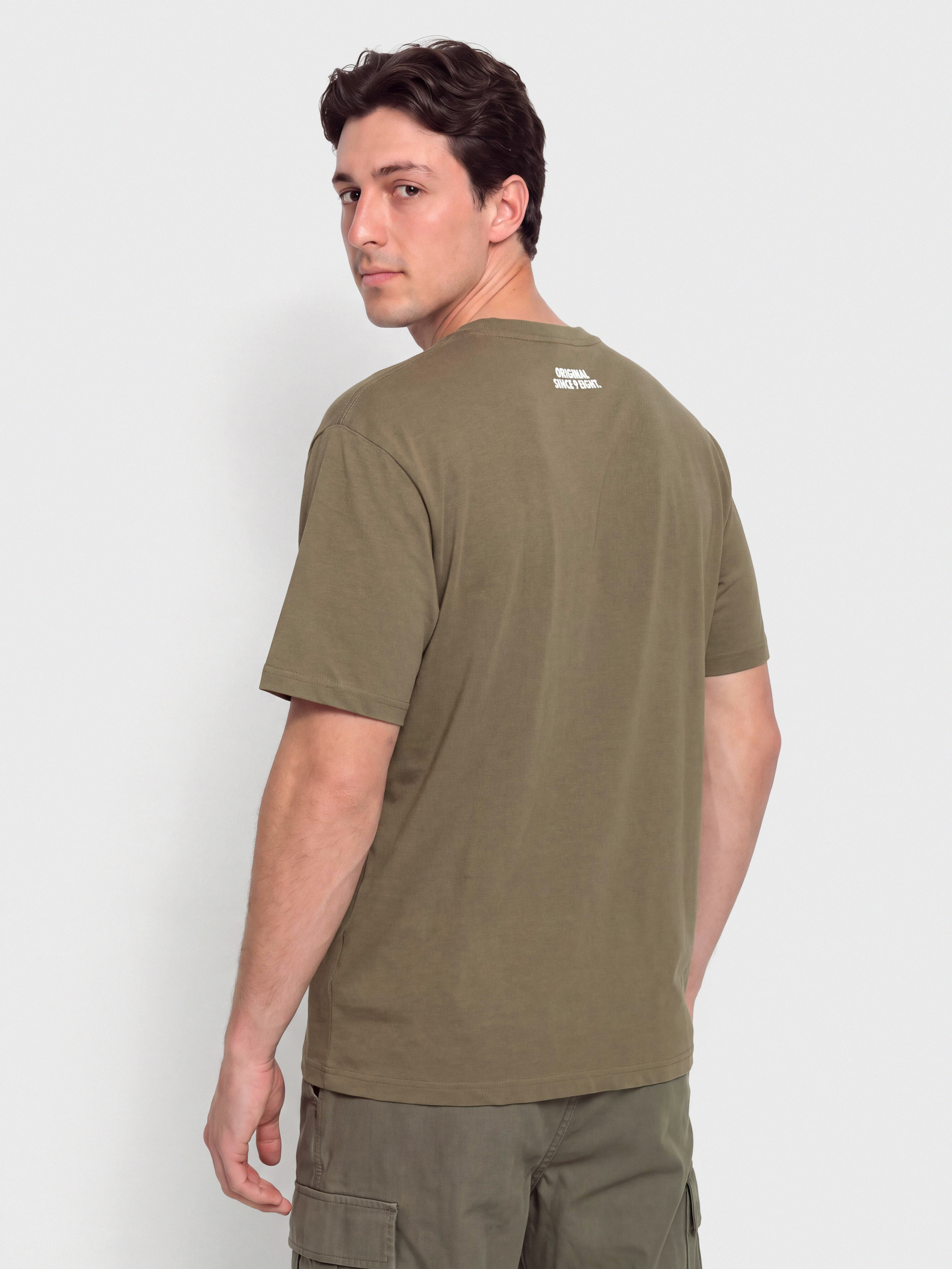 MassDnm Signature Patch T-Shirt (brown)
