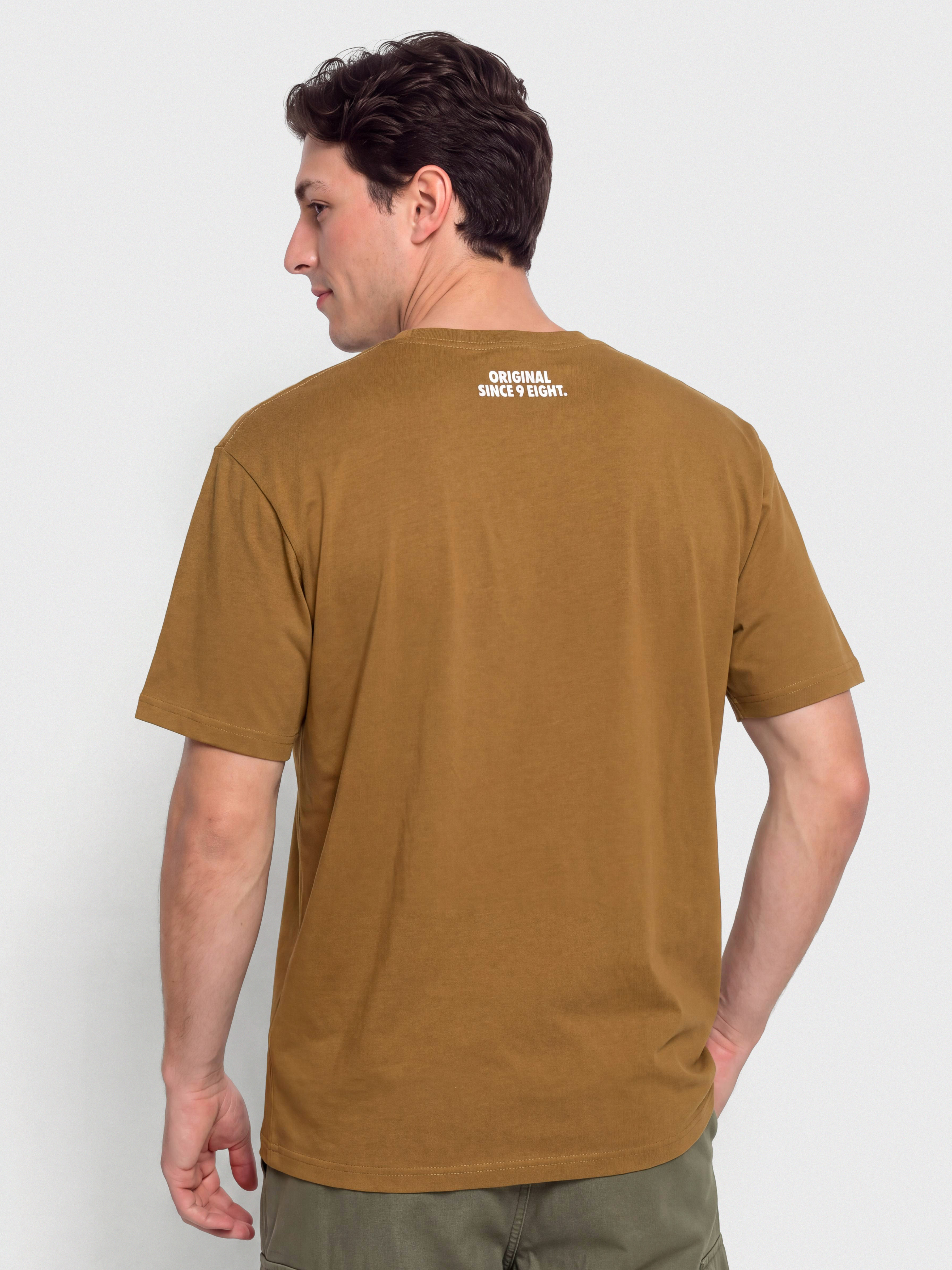 MassDnm Patch T-Shirt (brown)