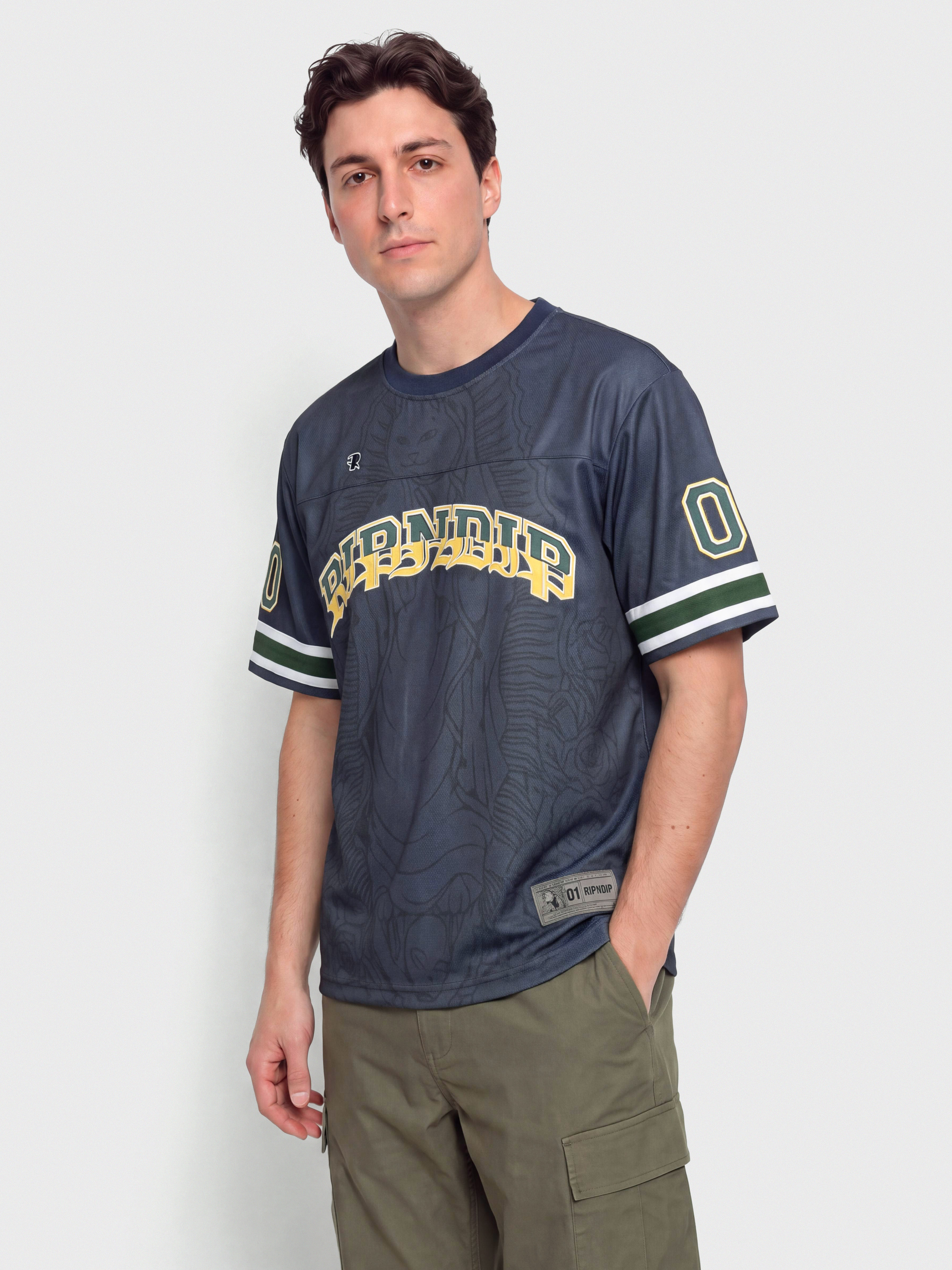 RipNDip T-Shirt Mother Nerm Football Jersey (navy)