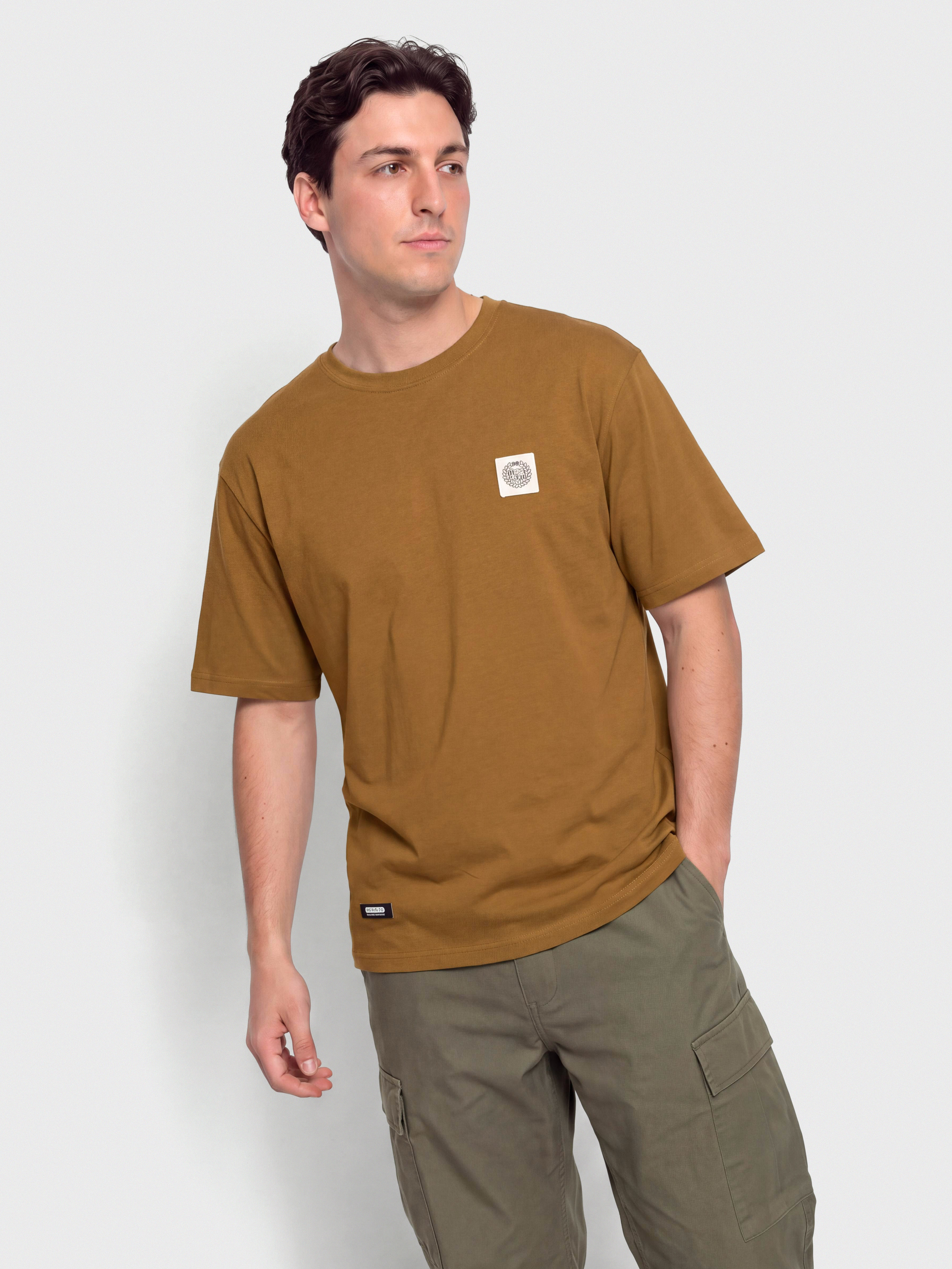 MassDnm Patch T-Shirt (brown)