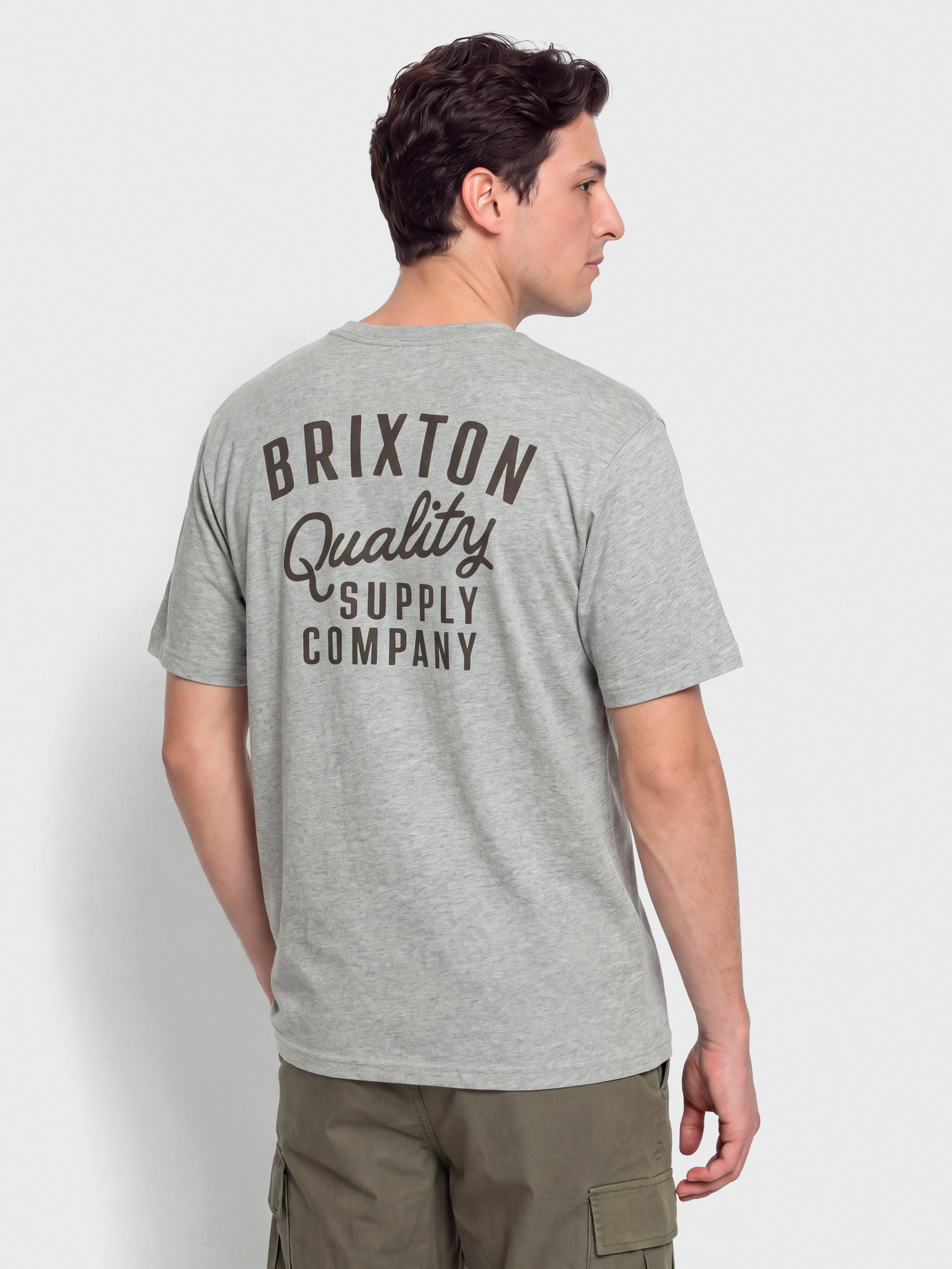 Brixton Hubal Tlrt T-Shirt (heather grey)