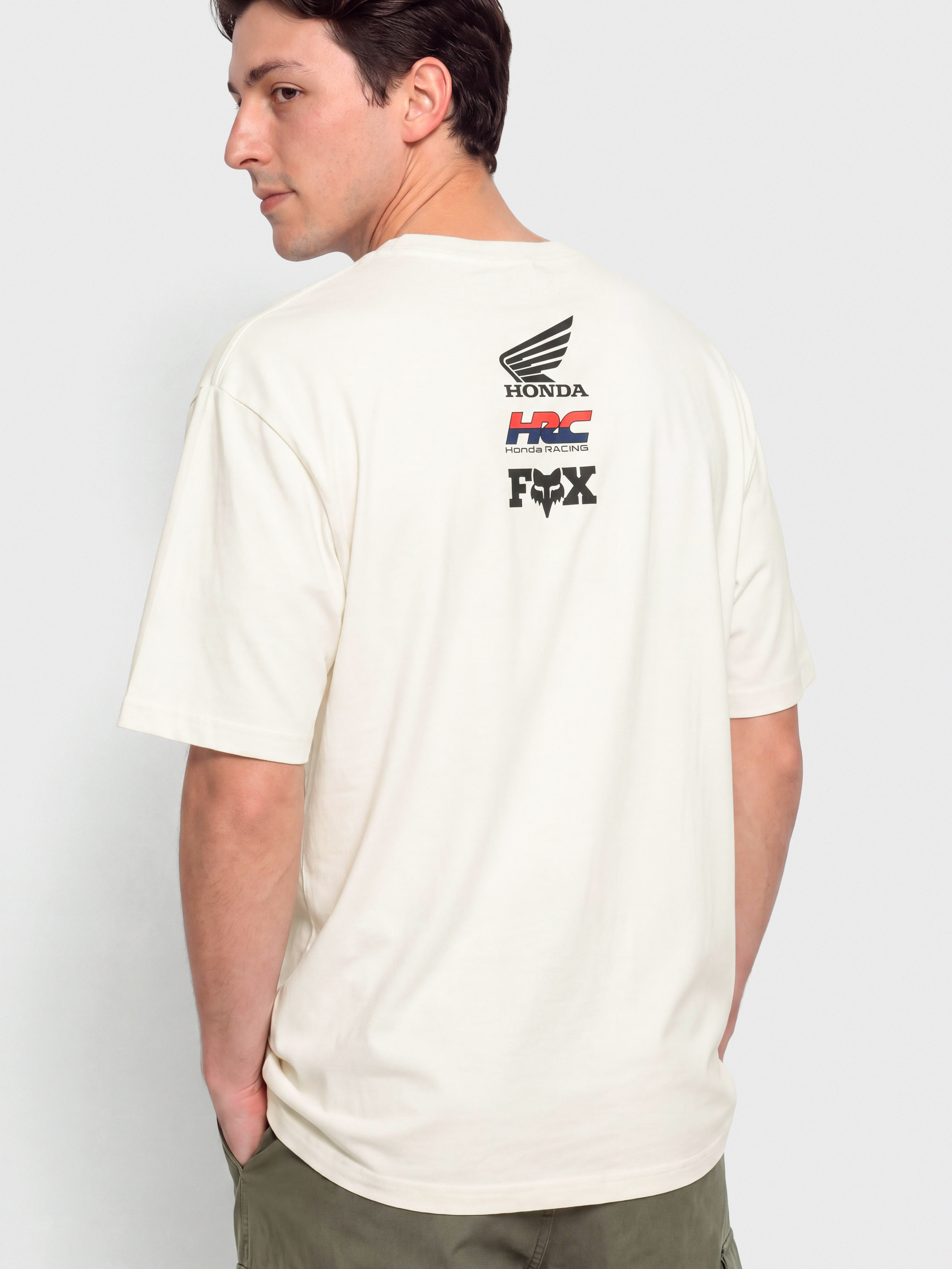 Fox Honda Midweight T-Shirt (off white)