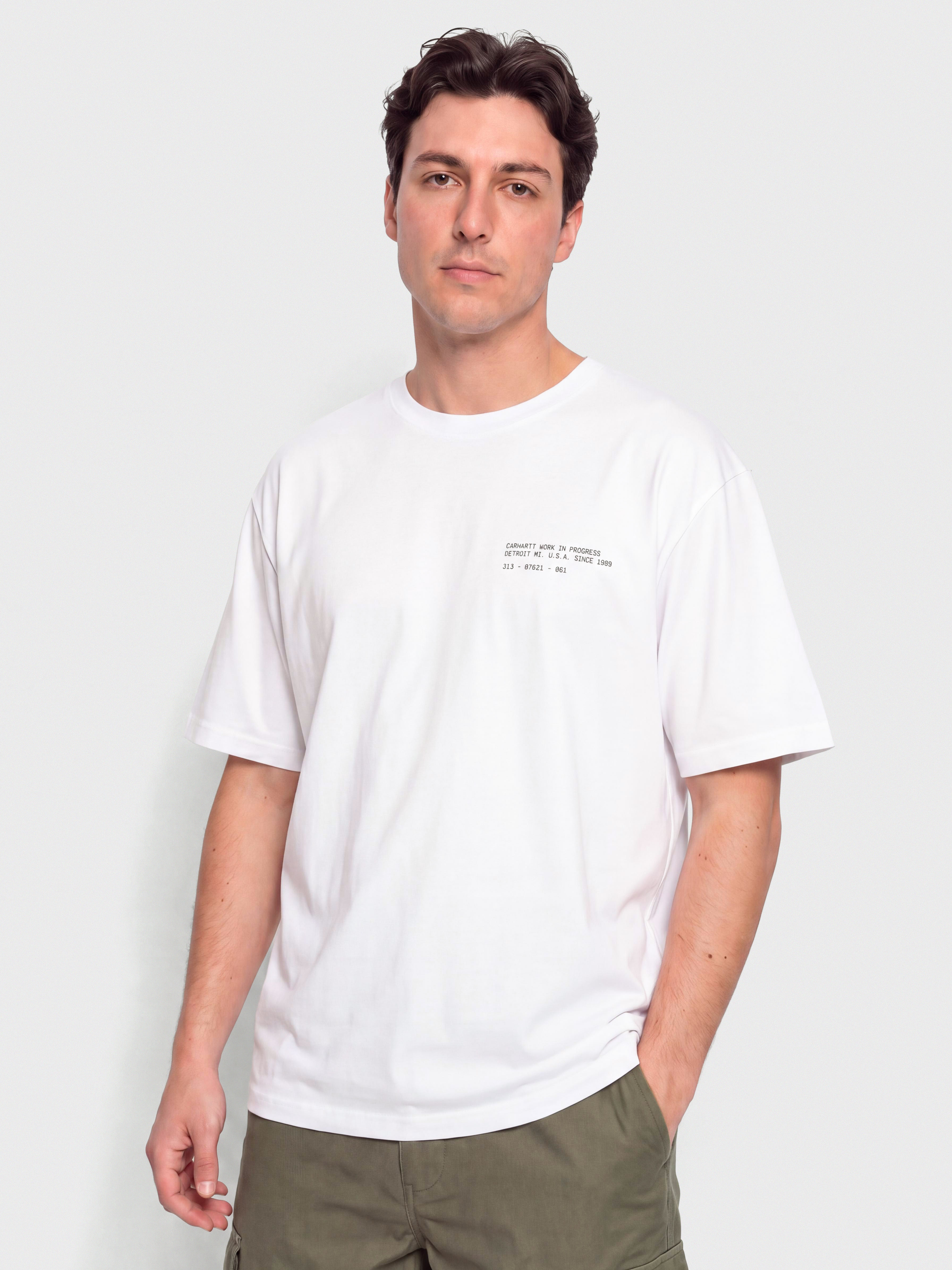 Carhartt WIP Feather Progress T-Shirt (white)