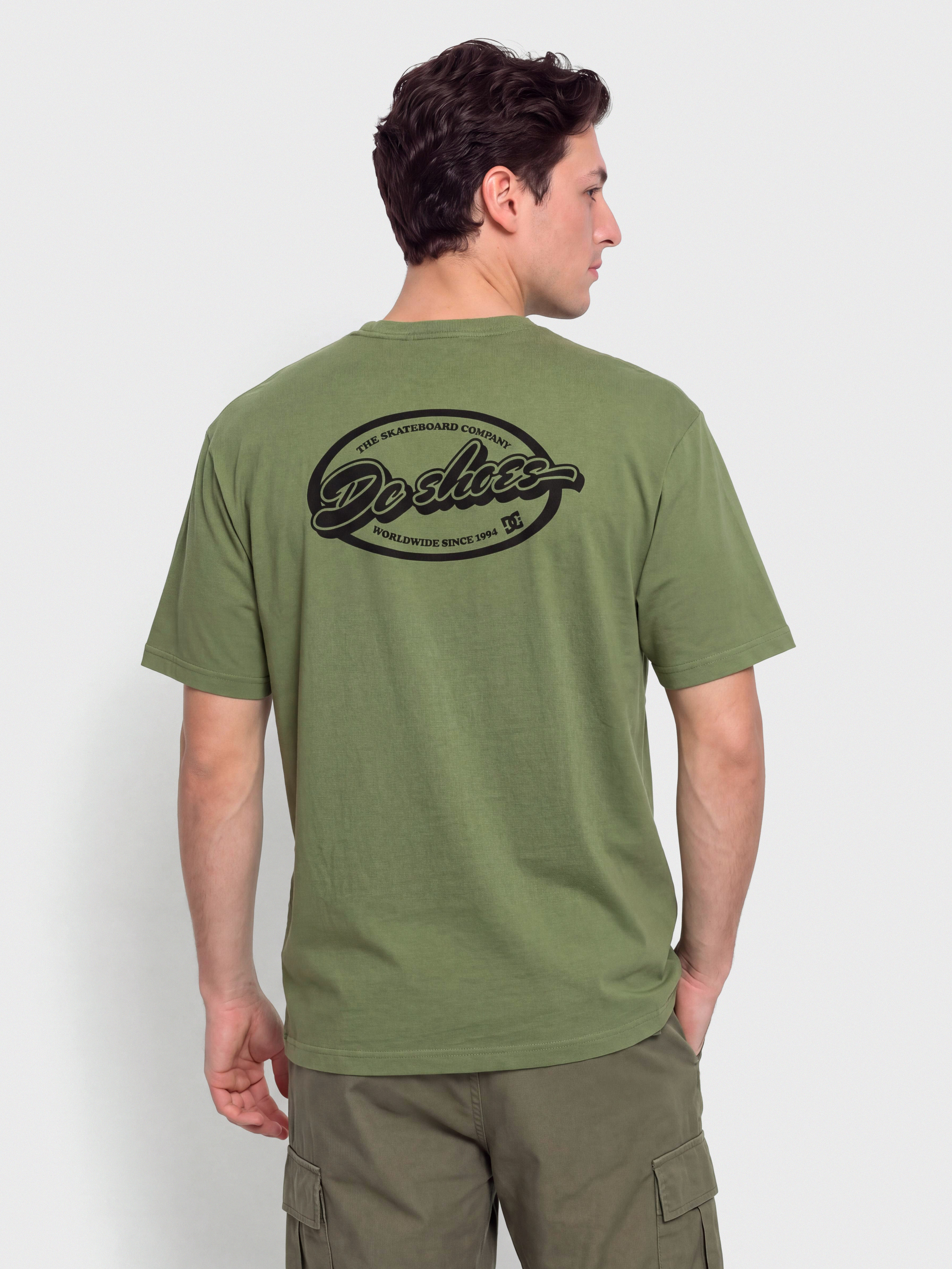 DC T-Shirt Melted Core (bronze green)