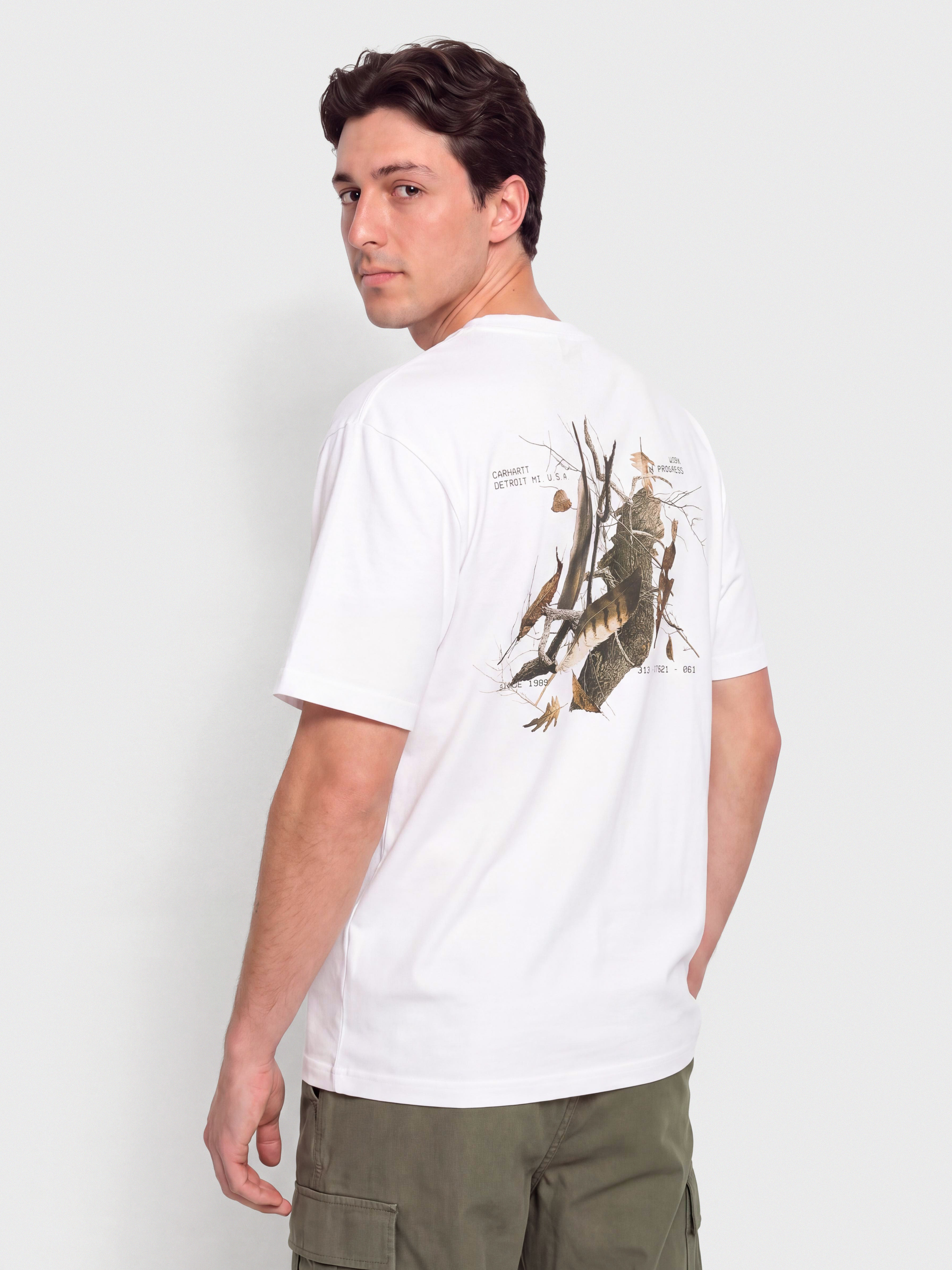 Carhartt WIP Feather Progress T-Shirt (white)