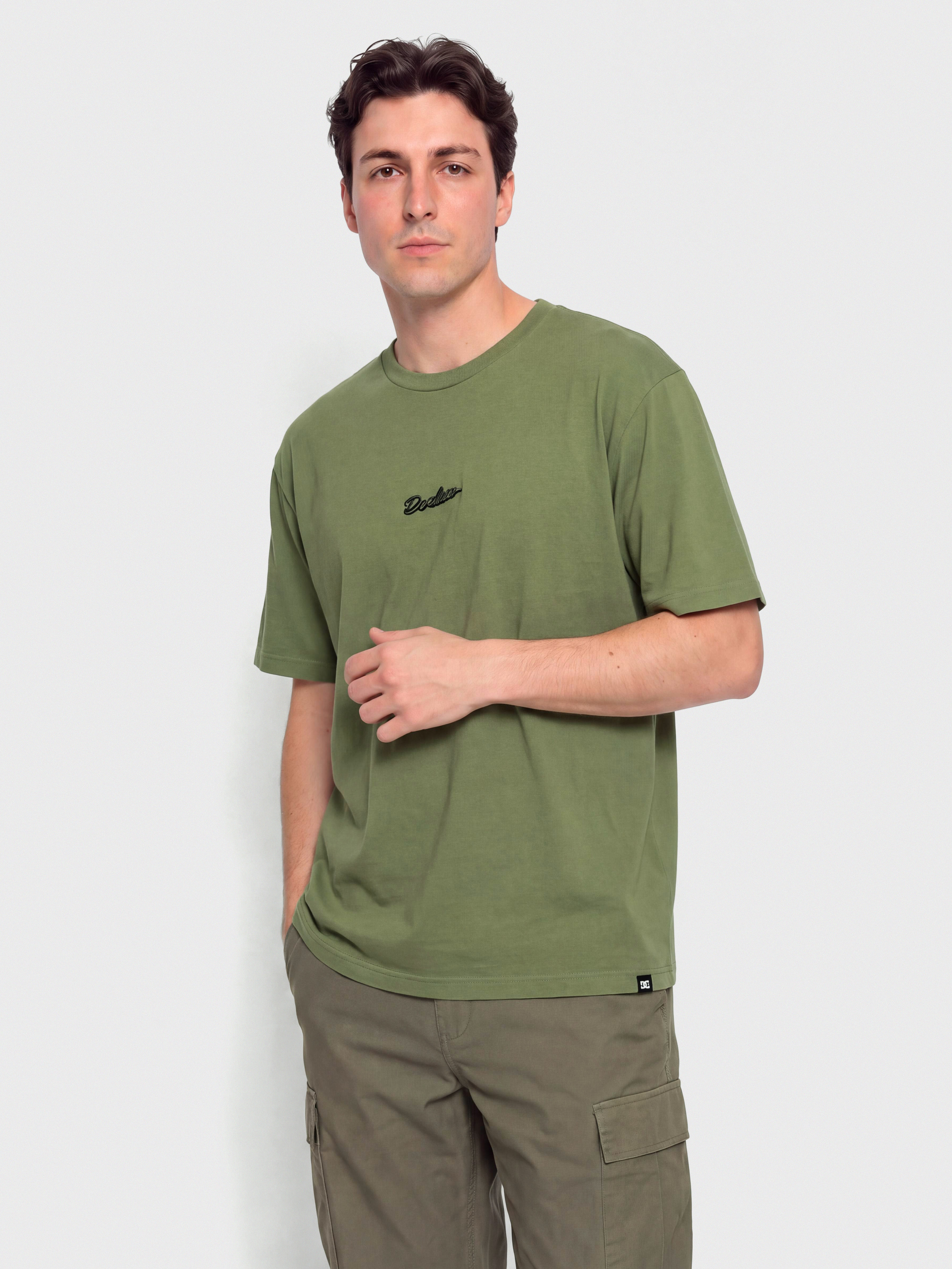 DC T-Shirt Melted Core (bronze green)