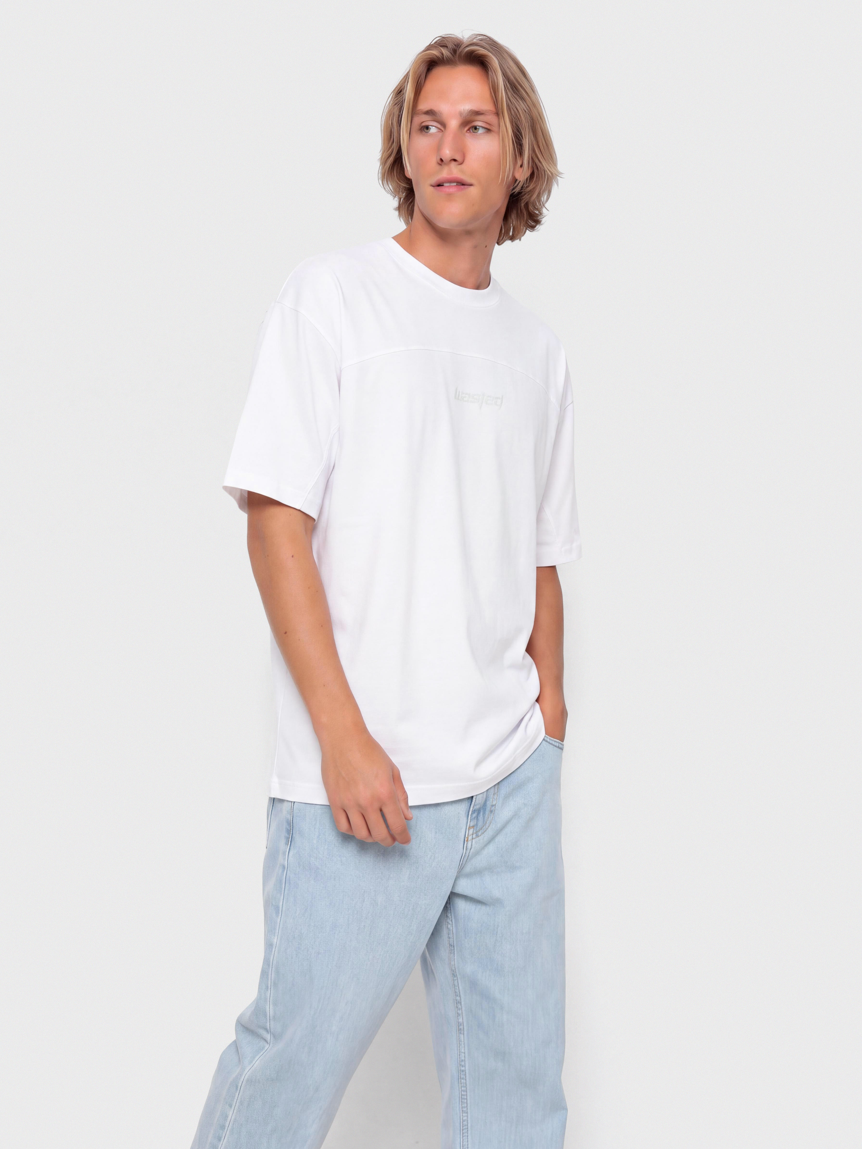 Wasted Paris T-Shirt Switchblade Boxy (white)