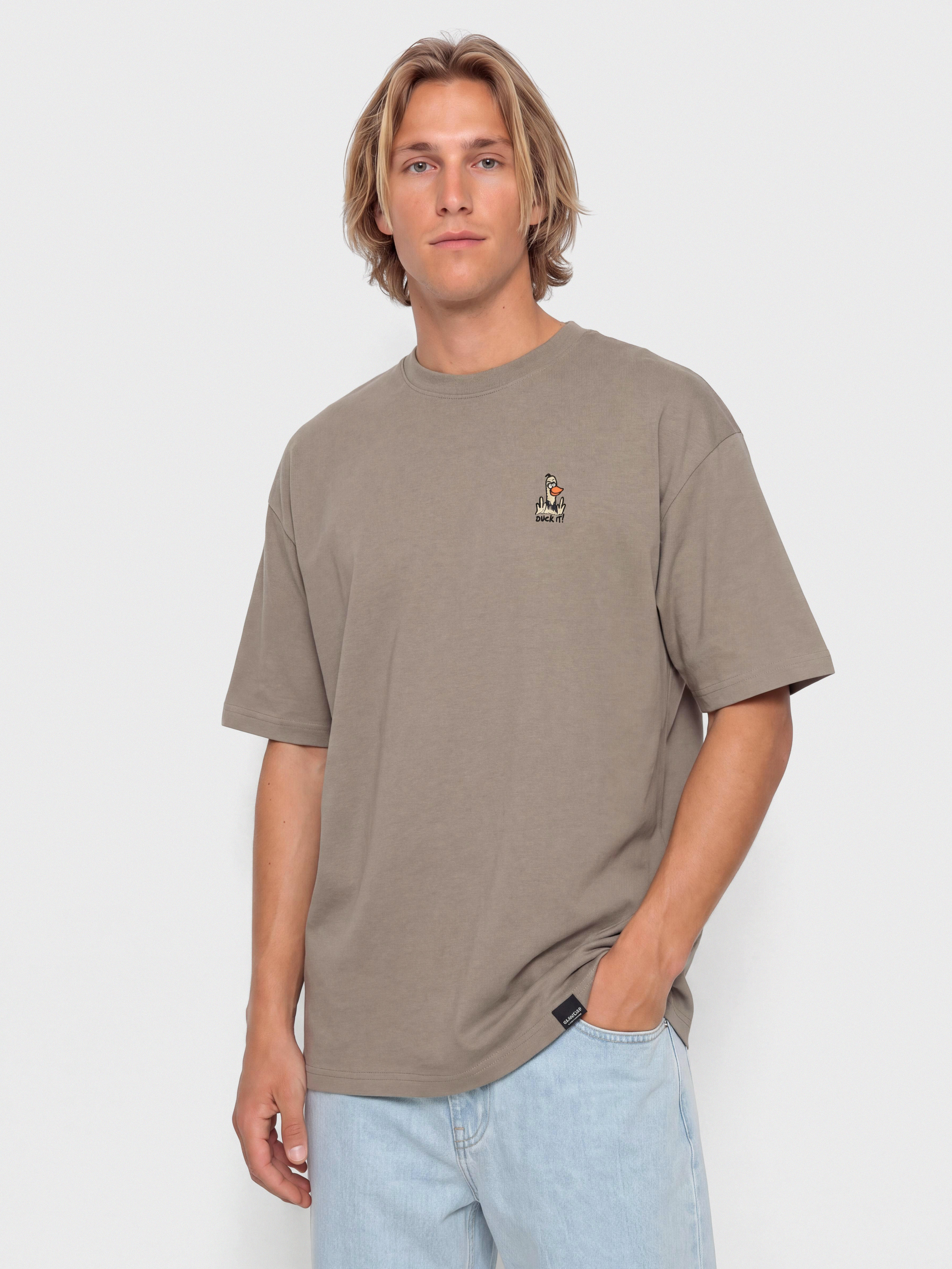 Iriedaily What The Duck T-Shirt (smokey olive)