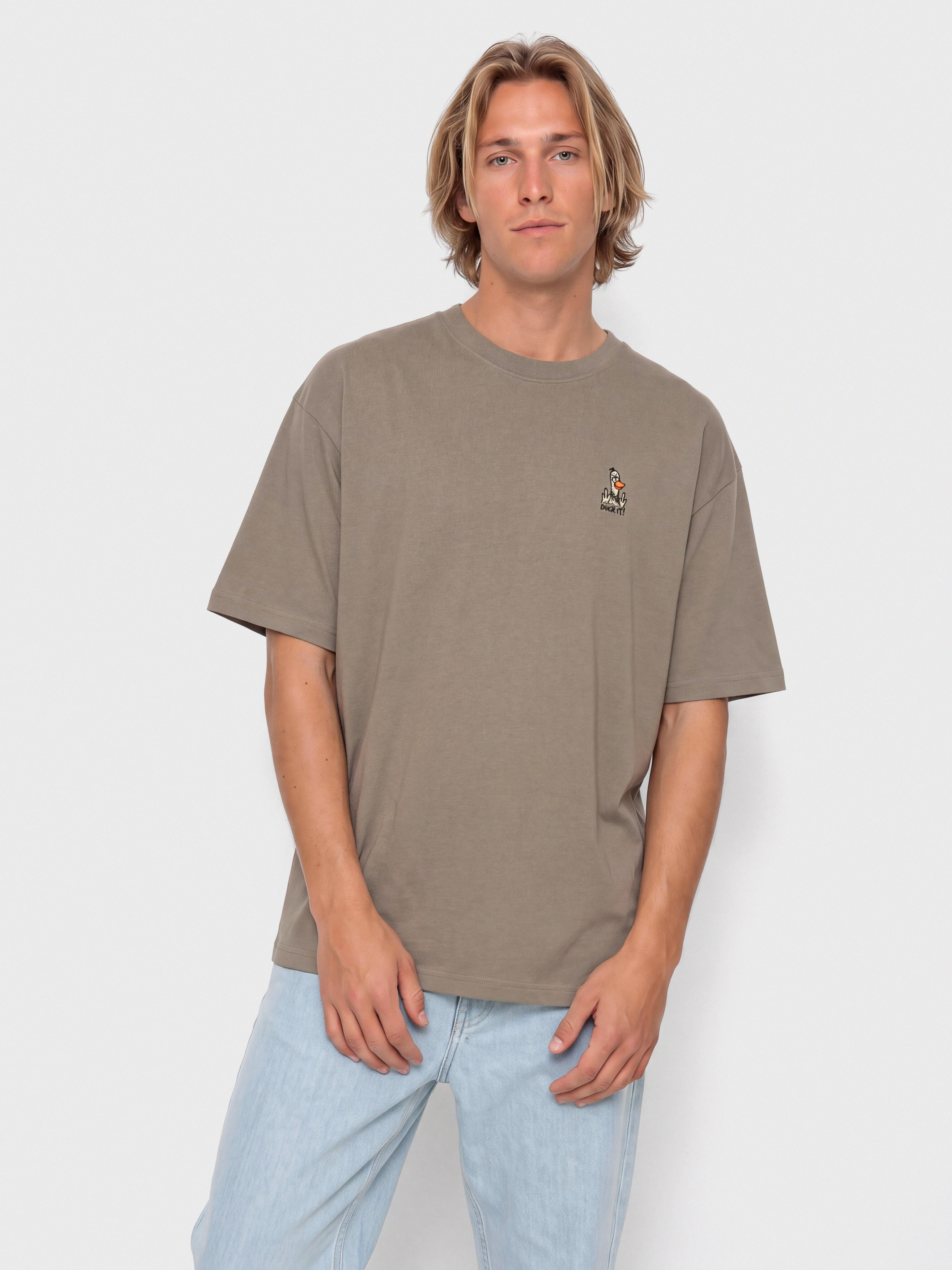 Iriedaily What The Duck T-Shirt (smokey olive)