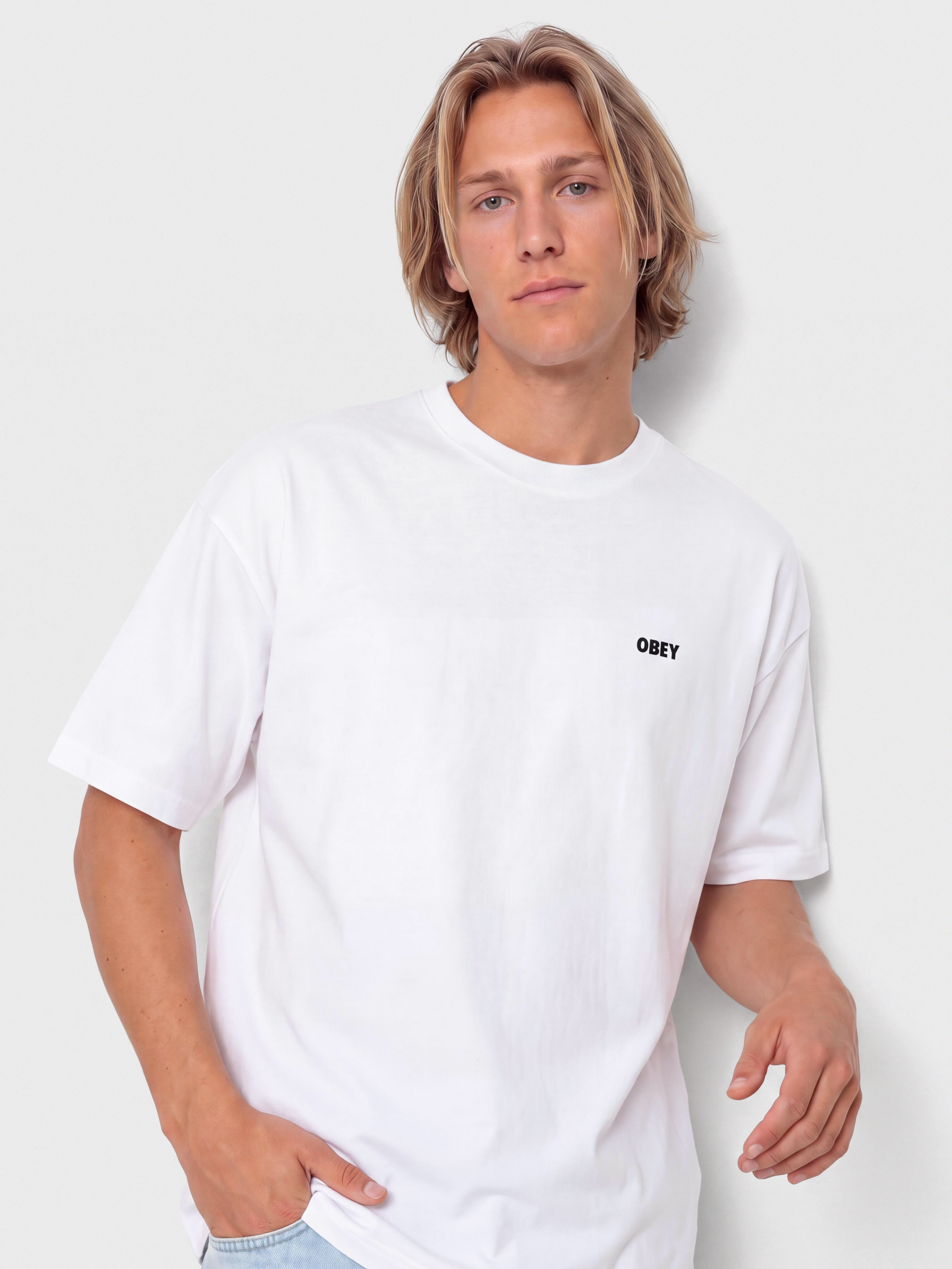OBEY Established Works Bold T-Shirt (white)