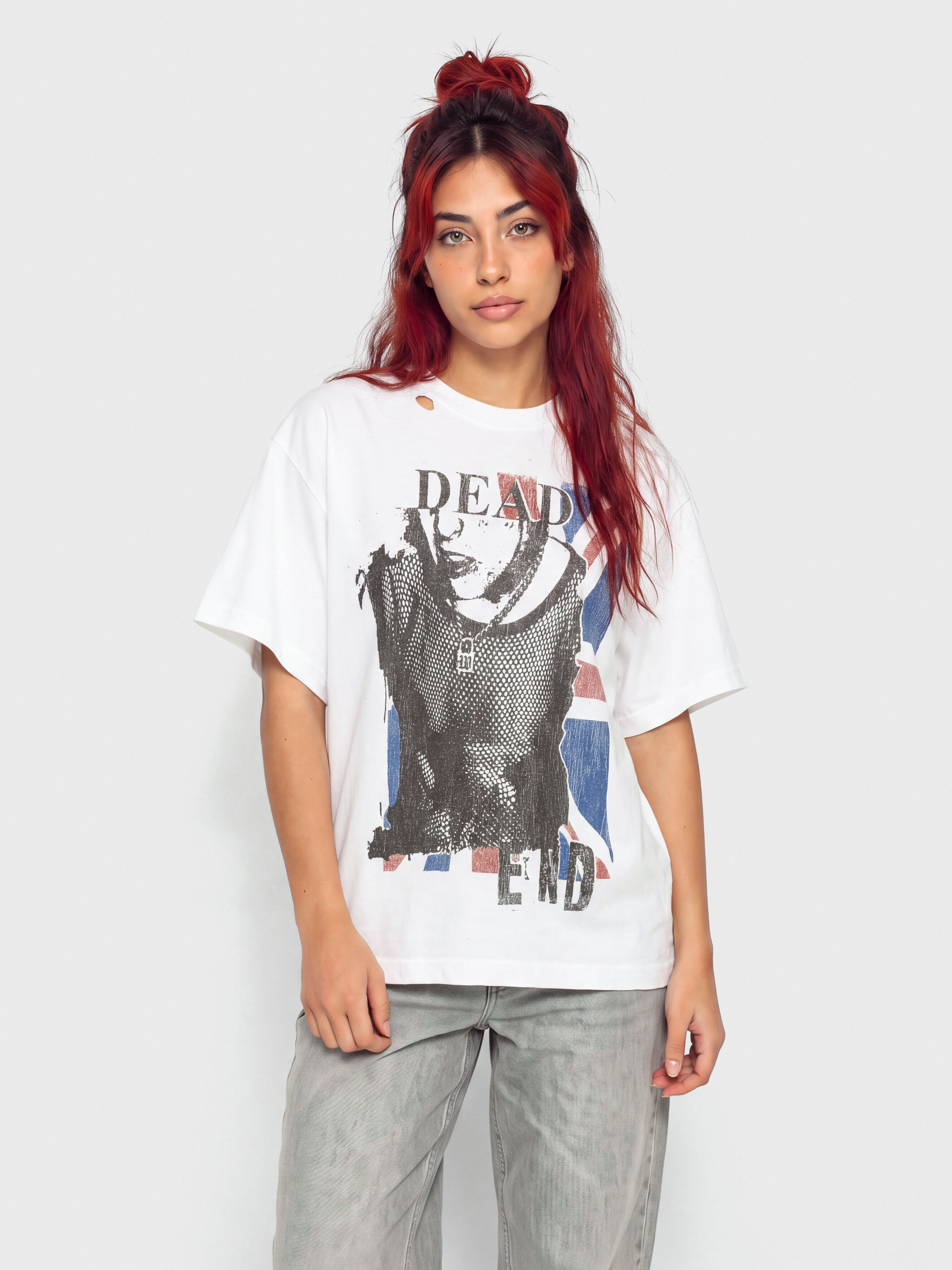 Wasted Paris Dead End Sleaze T-Shirt (white)