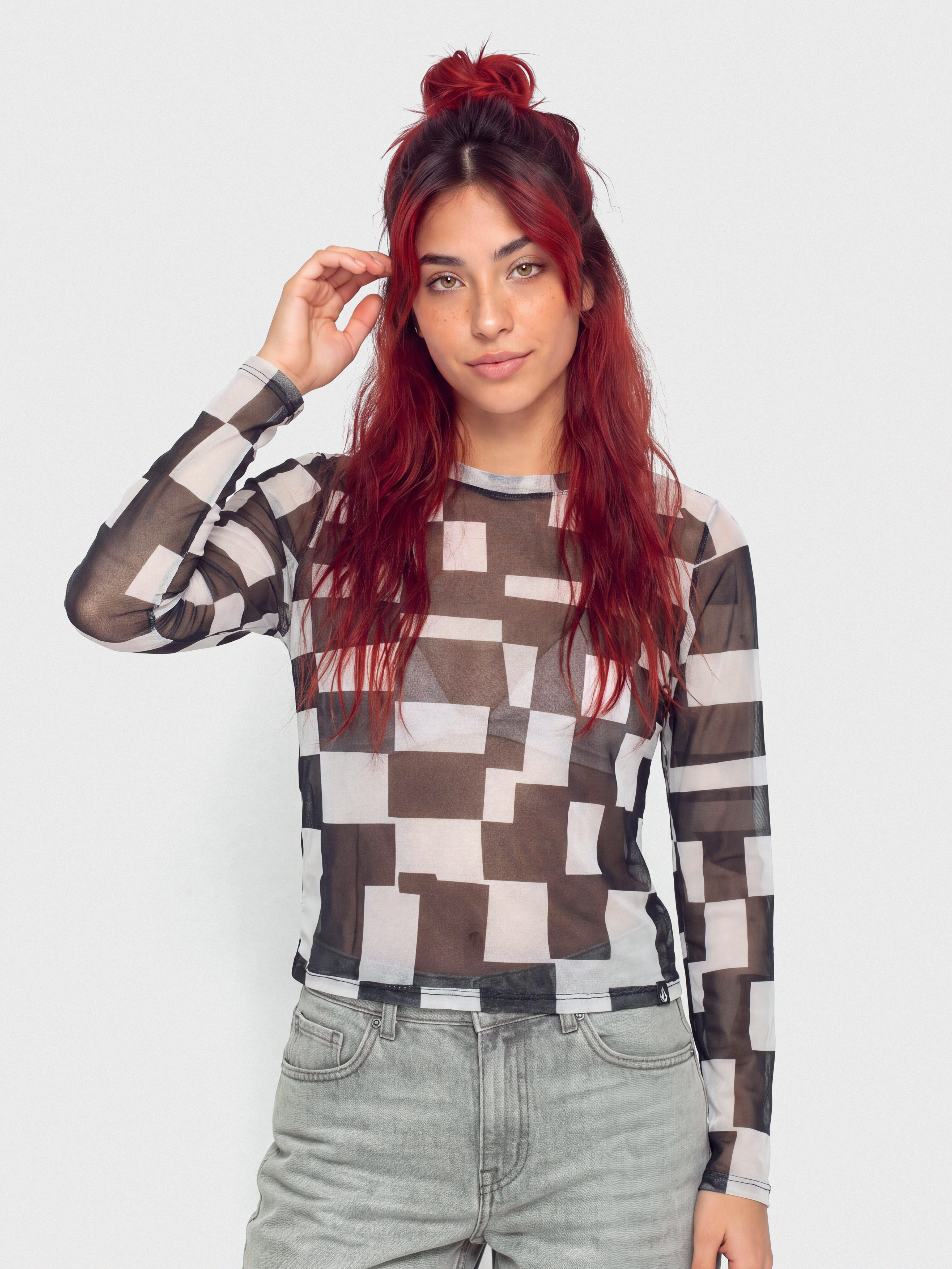 Volcom Fa Carrau Mesh Wmn Longsleeve (white)