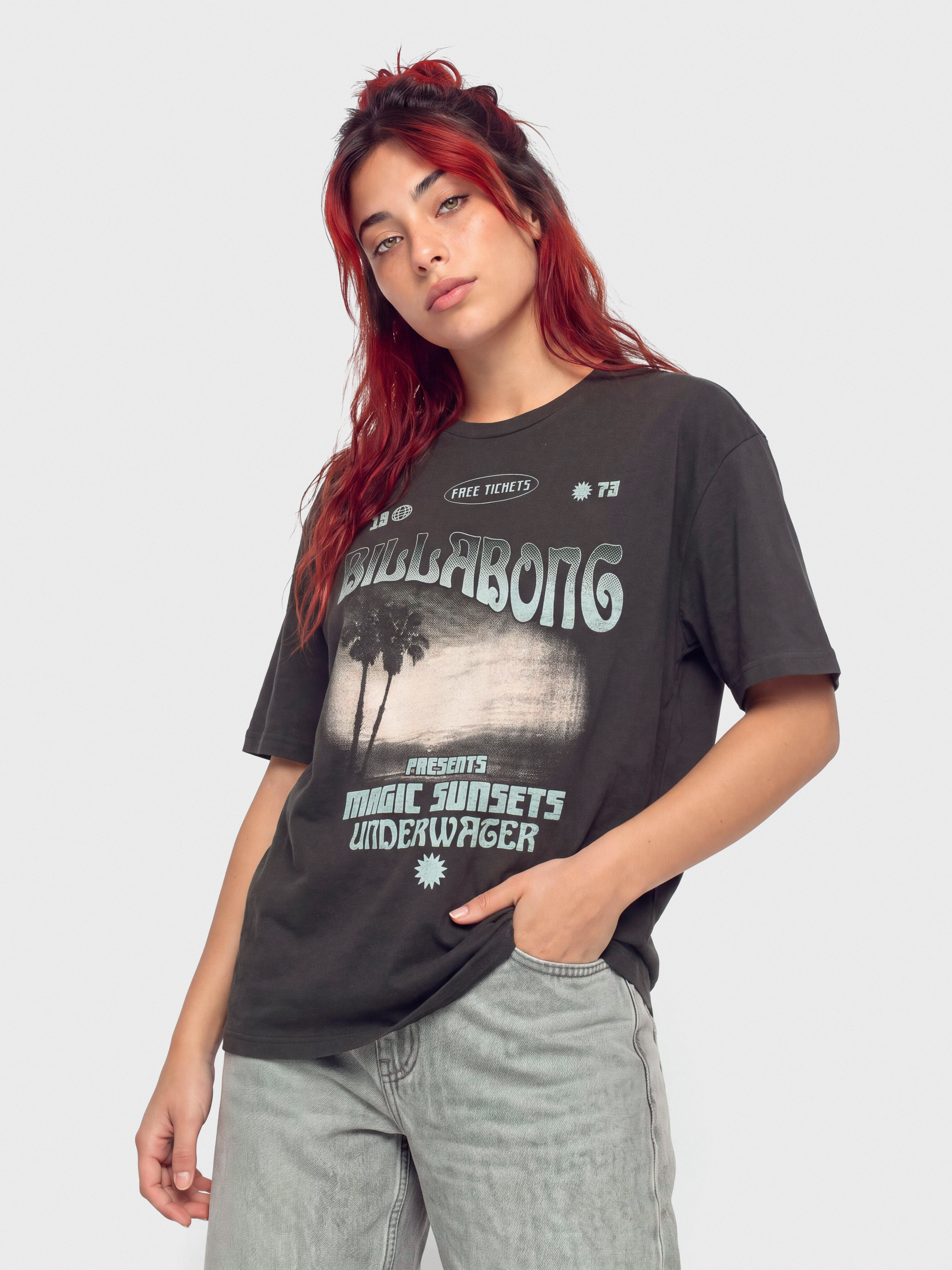 Billabong Take A Tour Wmn T-Shirt (off black)