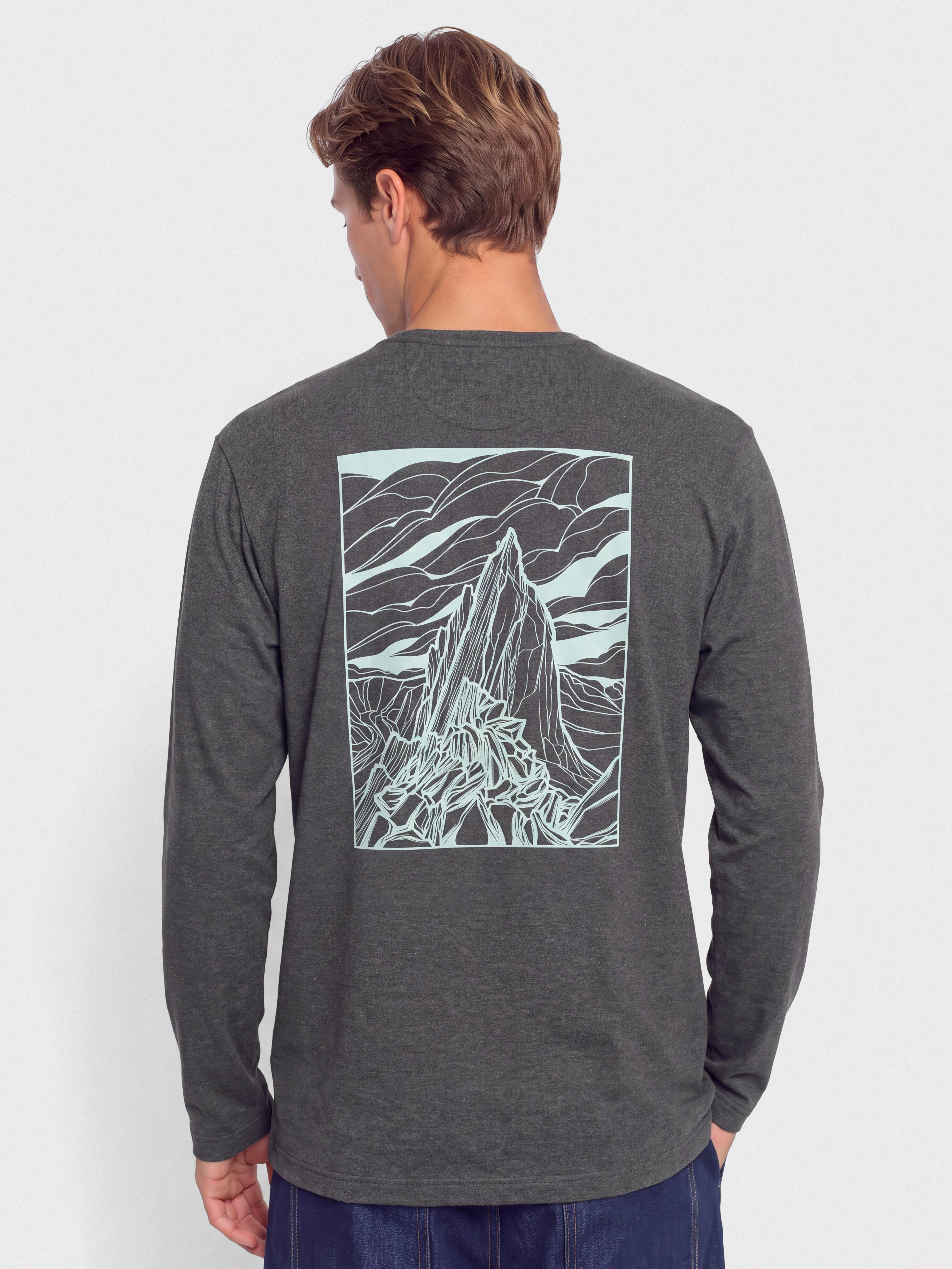 Patagonia Lightweight Cloud Crag Wildrise Sweatshirt (ink black)