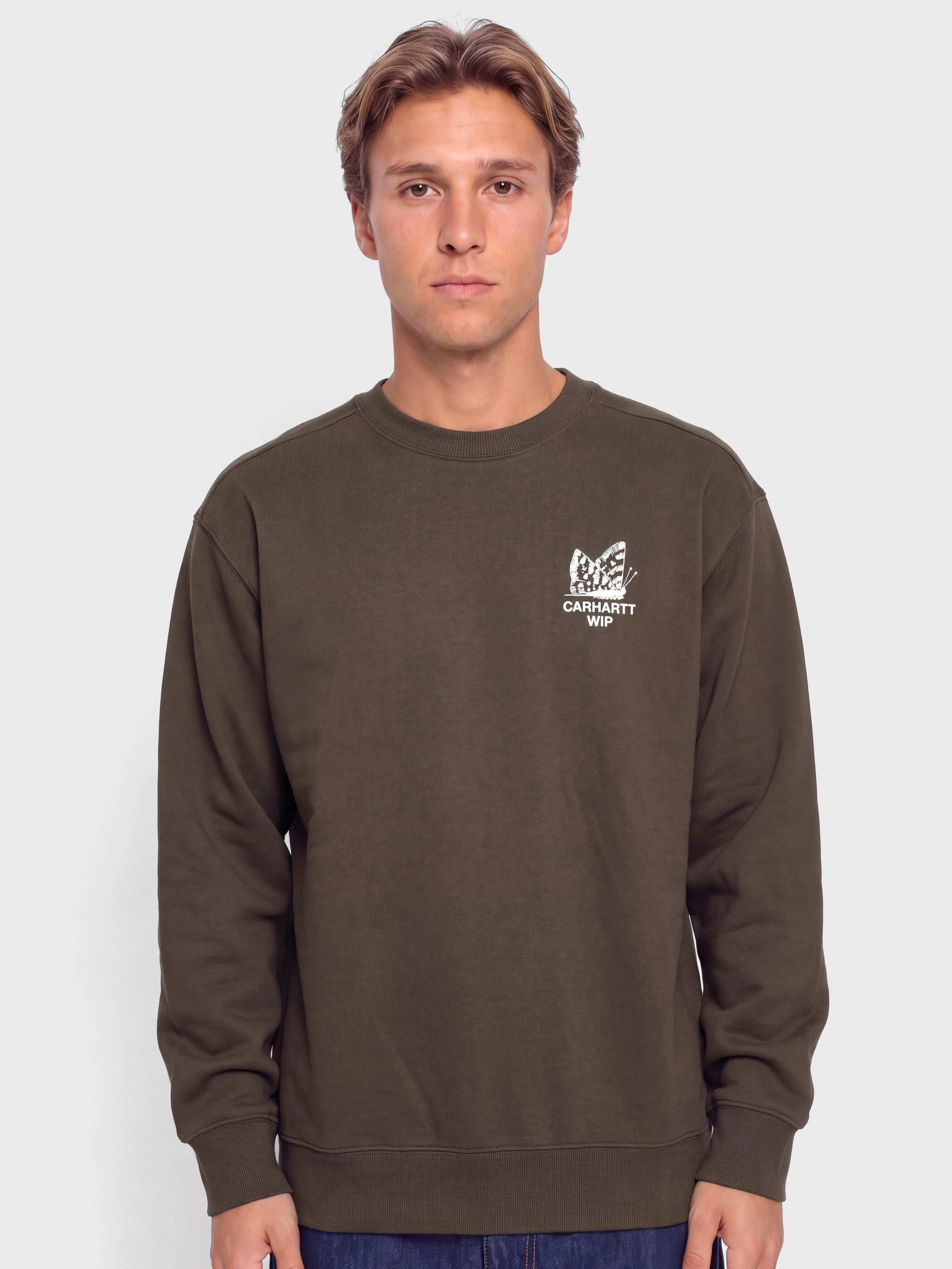 Carhartt WIP Sweatshirt Hourglass (cypress/stone washed)