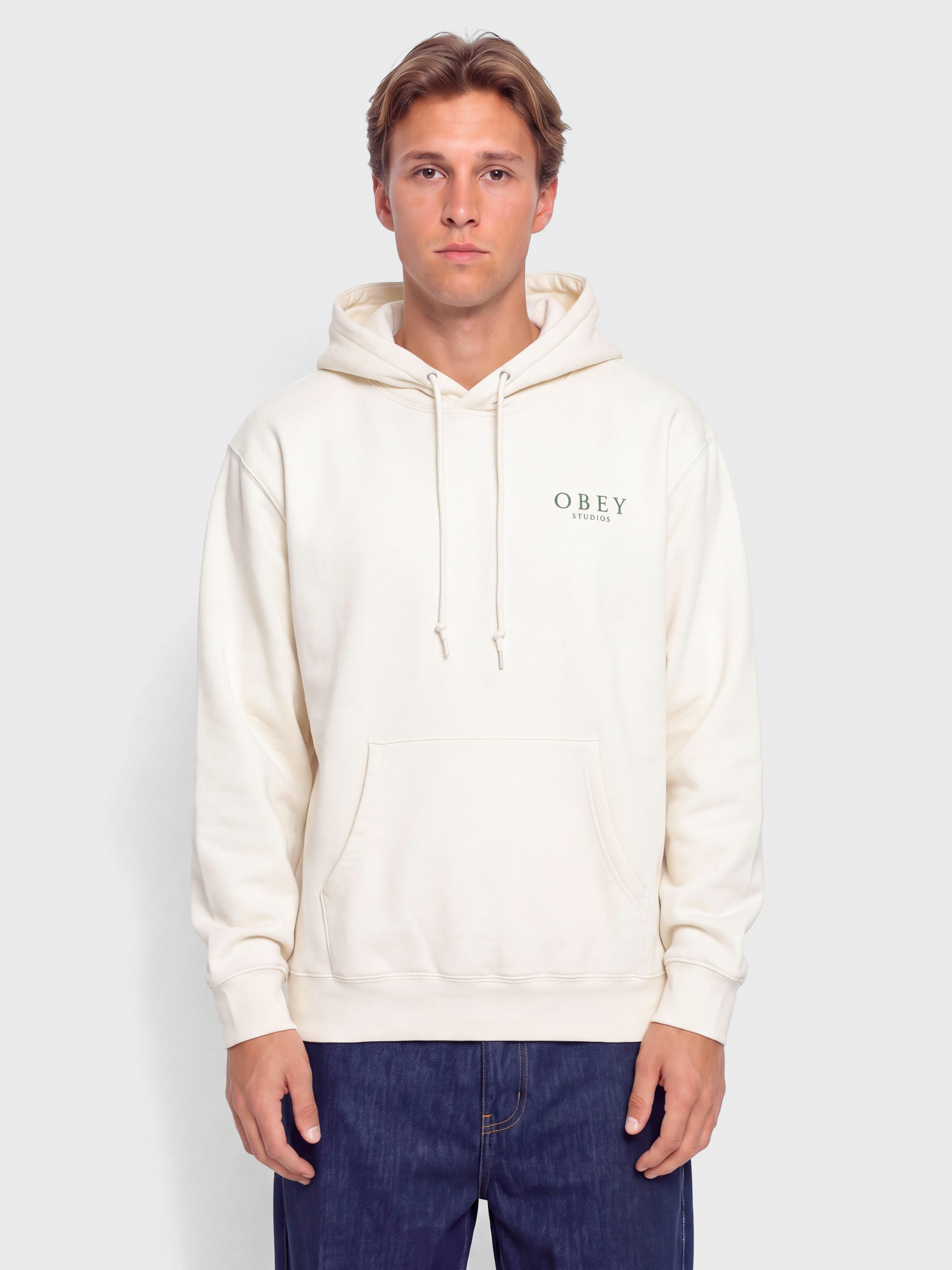 OBEY Sweatshirt Flores Robus (unbleached)