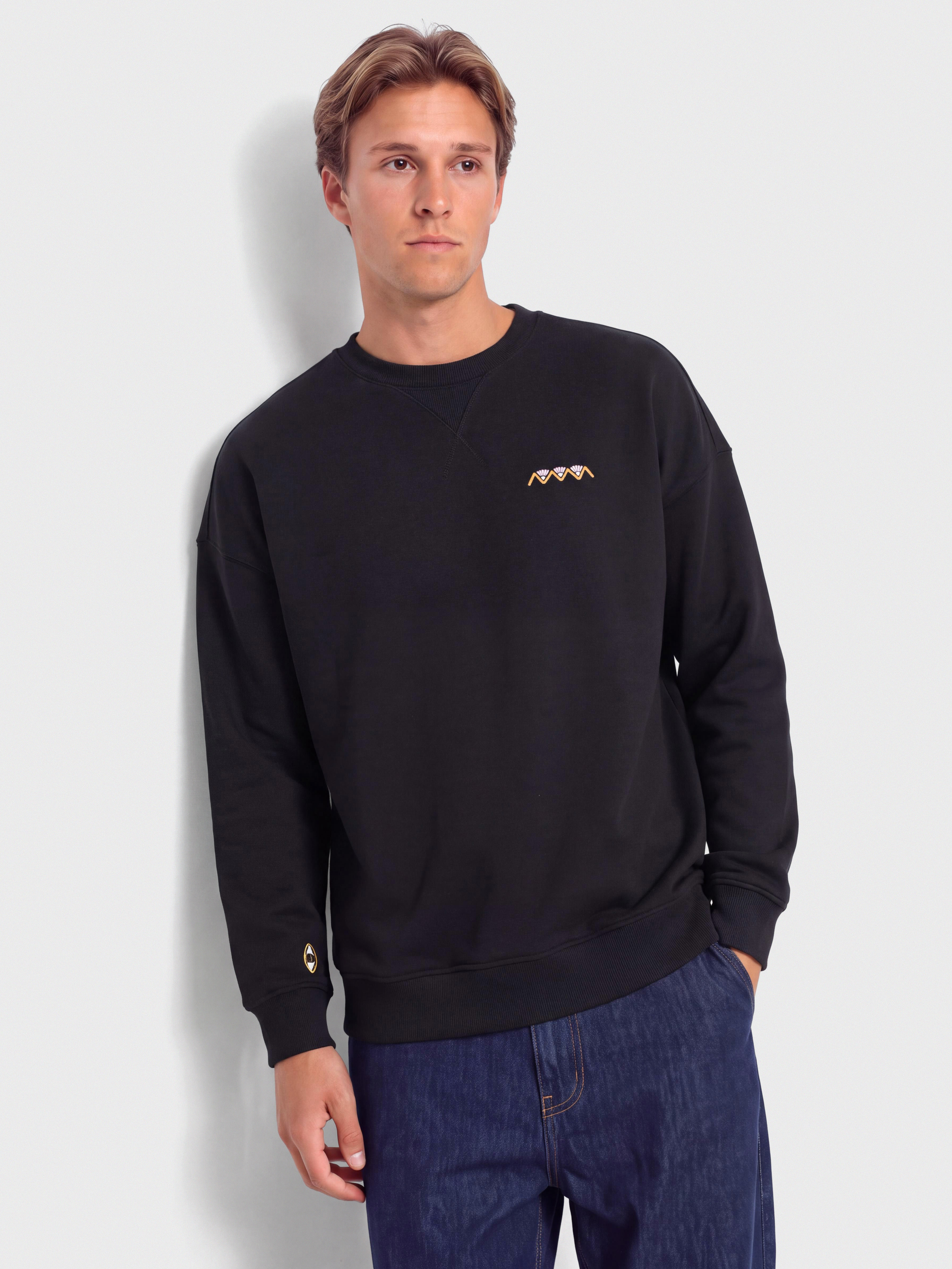 Surf Inc Sweatshirt Conectado (acid black)