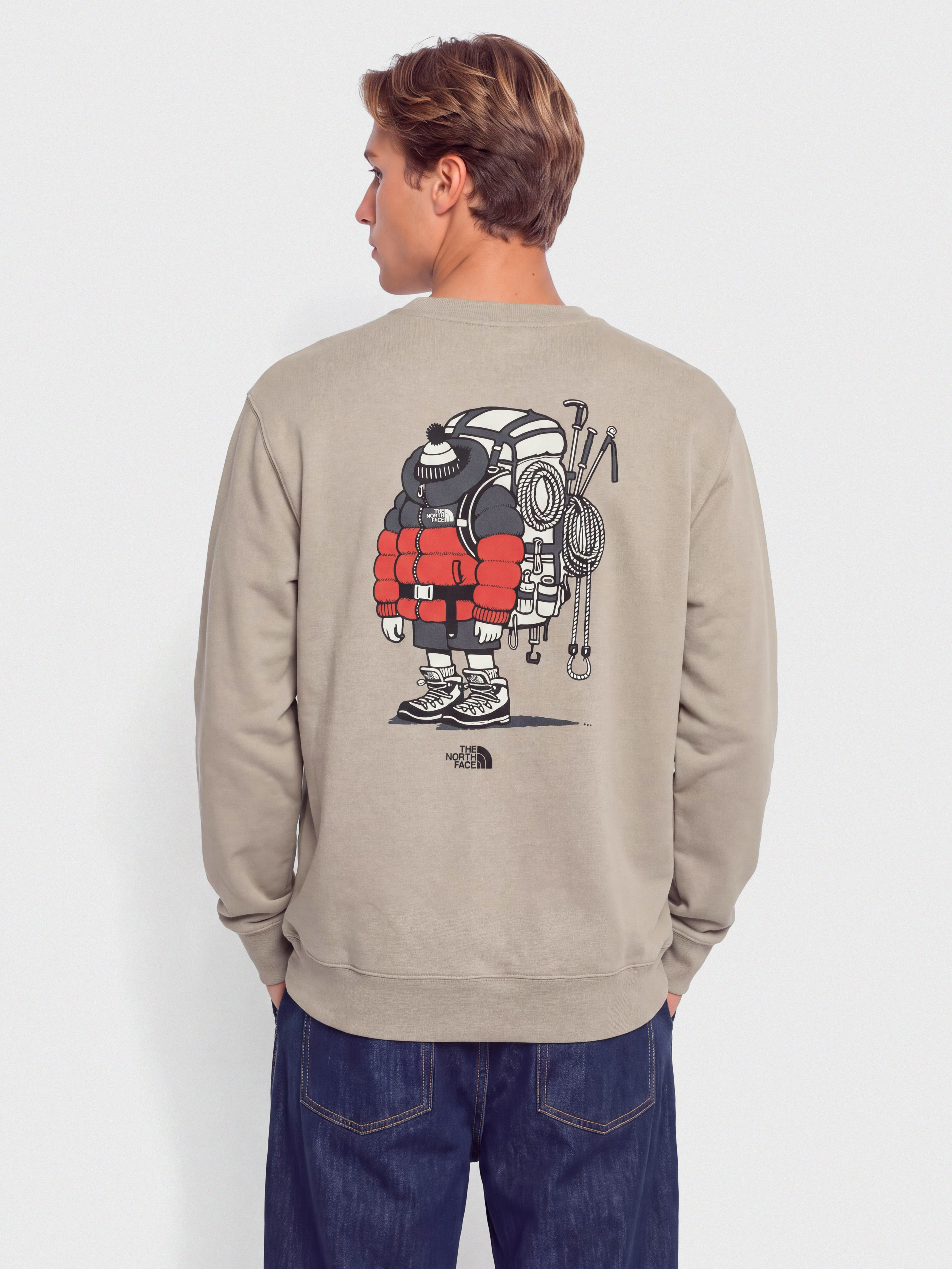 The North Face Sweatshirt Gear Up Get Out Relaxed