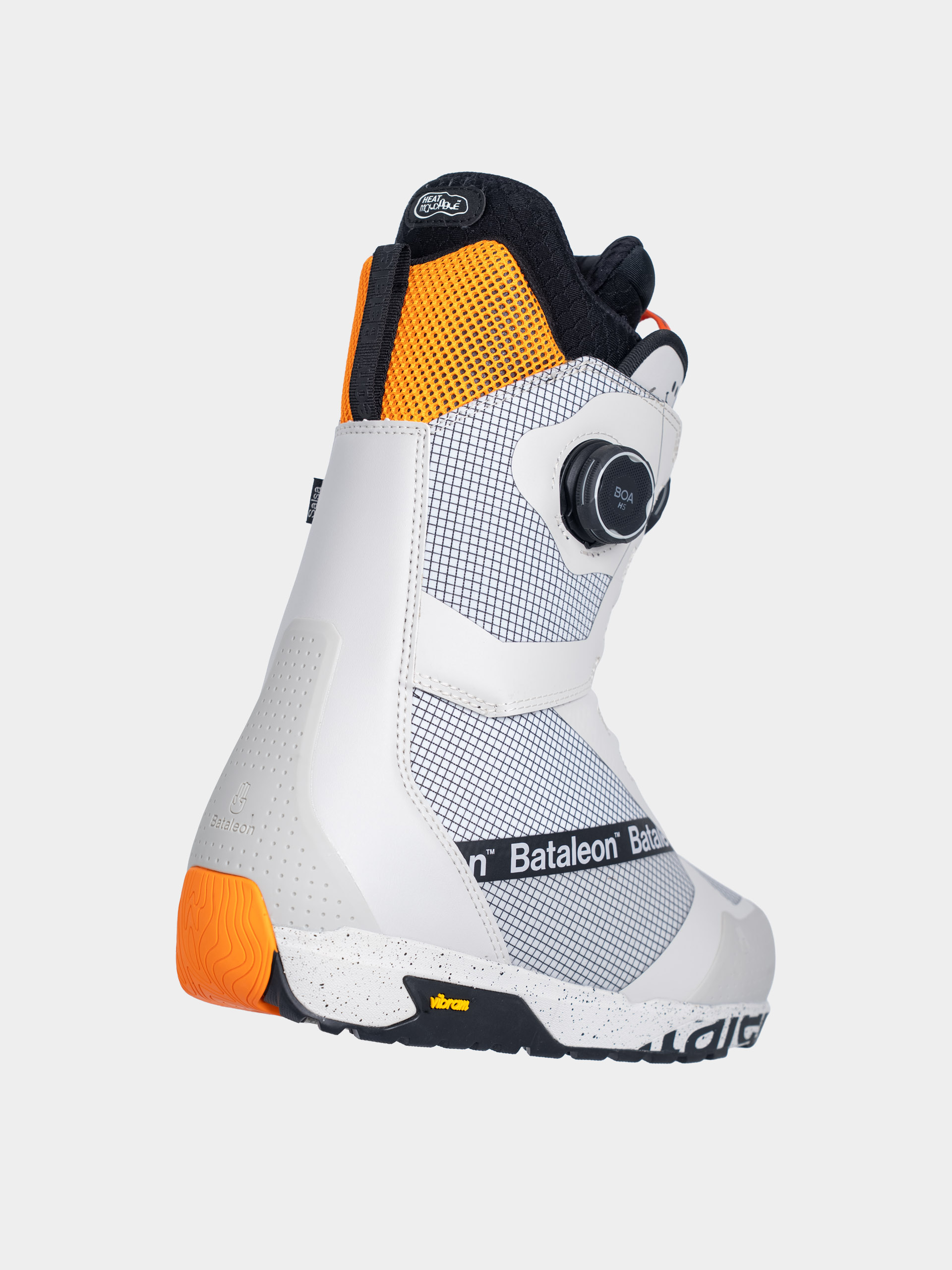 Mens Bataleon Snowboard boots Salsa Double Boa (gray sunset)