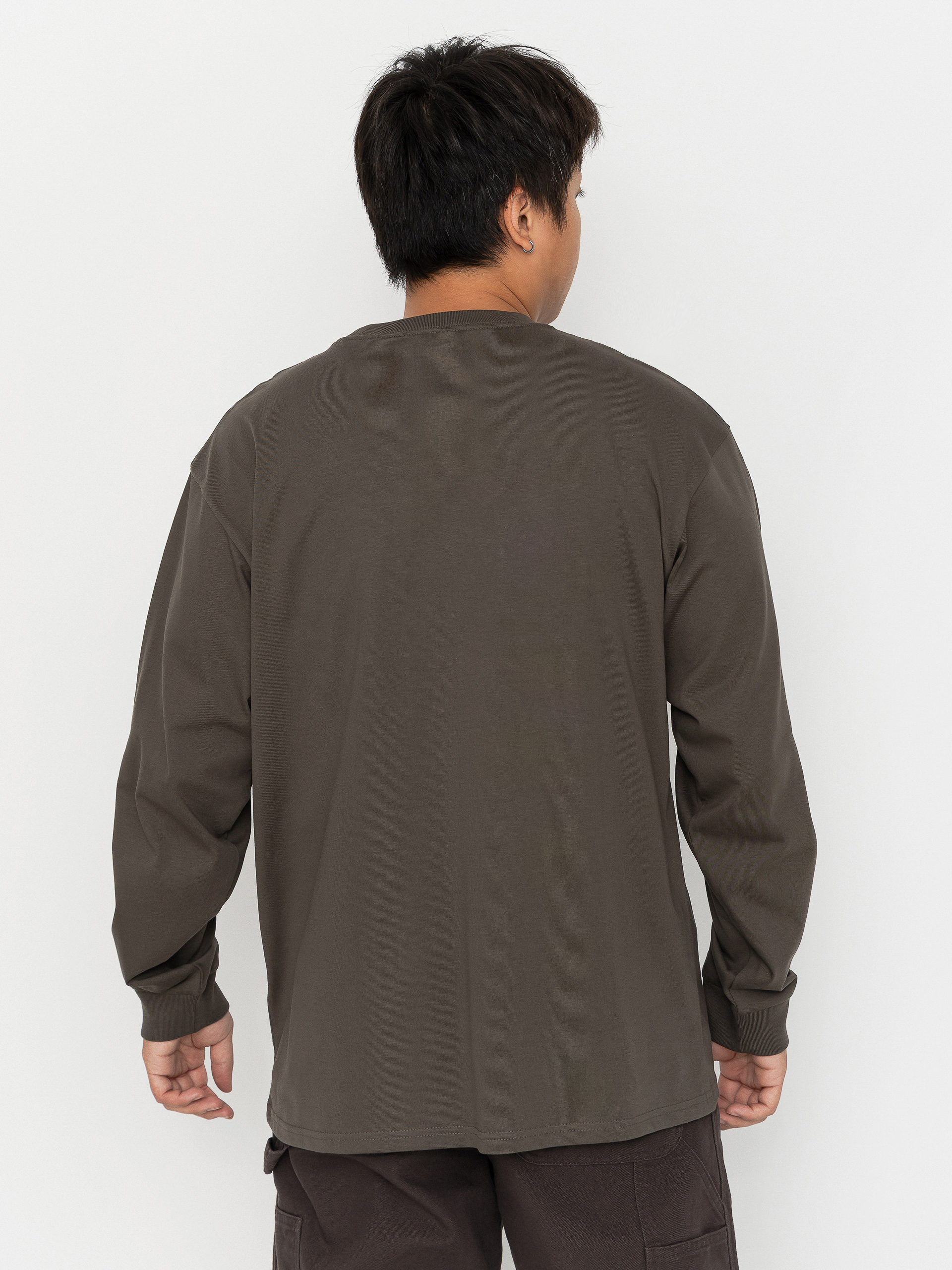 Carhartt WIP Chase Longsleeve (shungite/gold)
