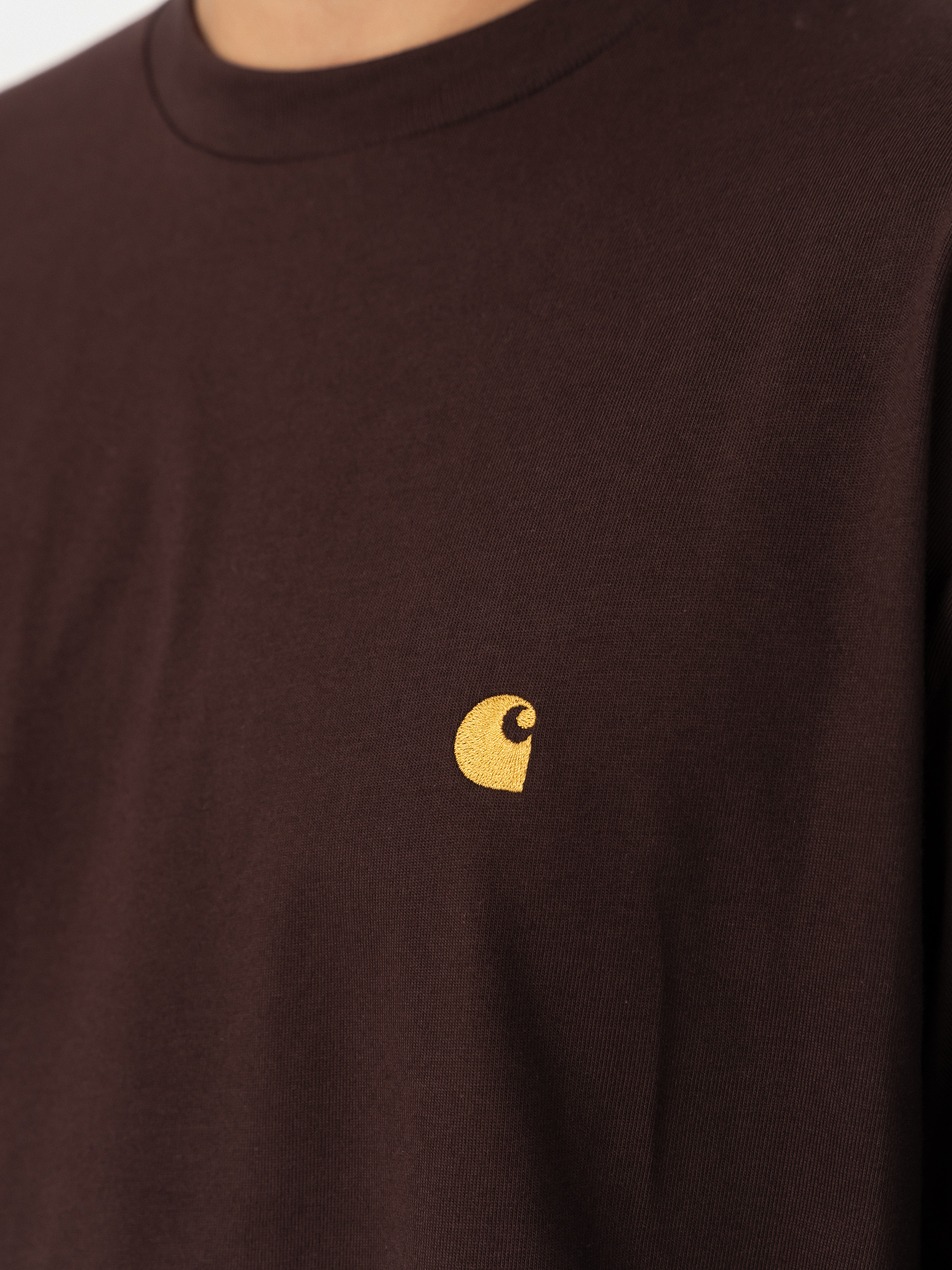 Carhartt WIP Chase Longsleeve (palisander/gold)