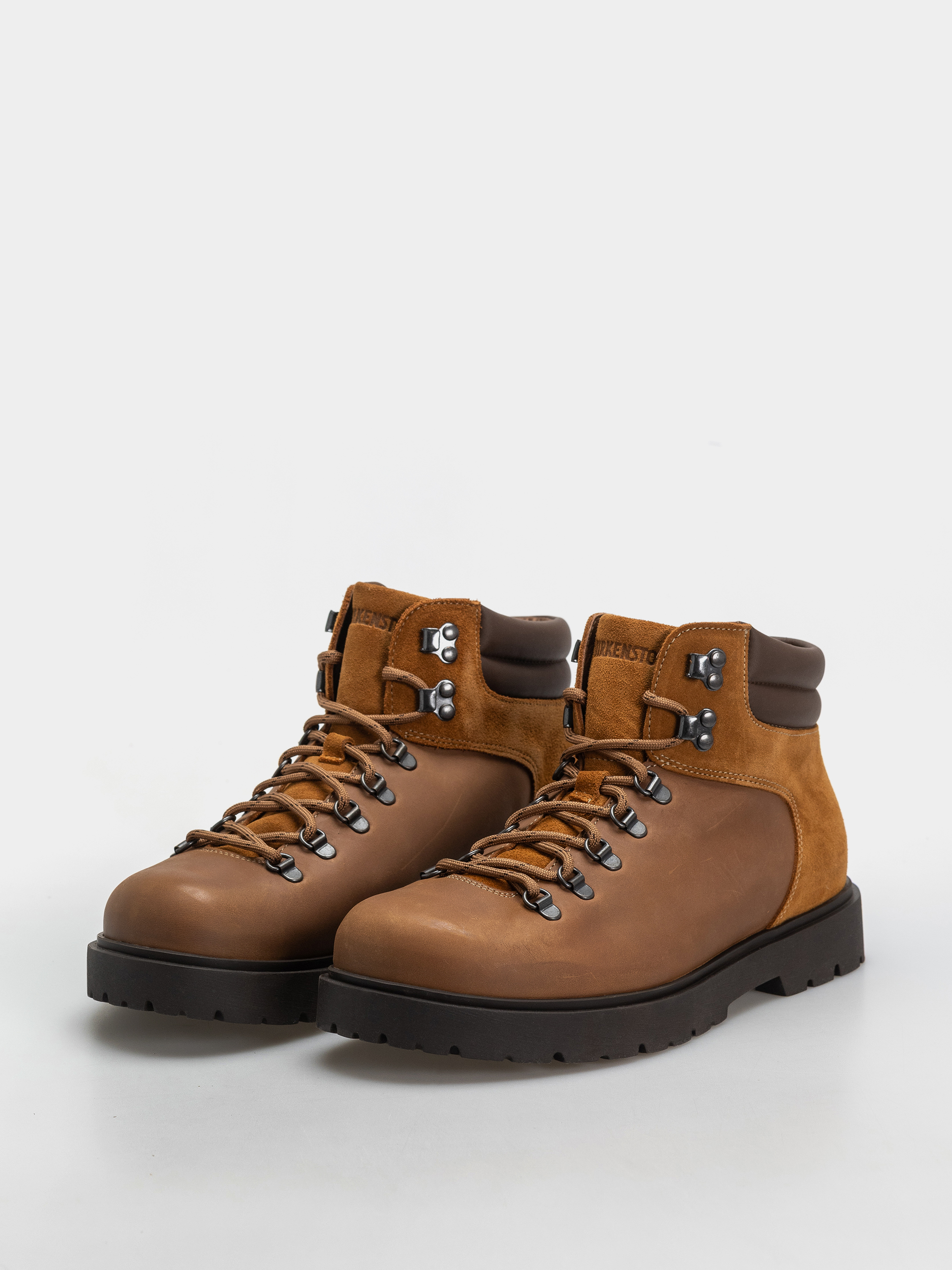 Birkenstock Jackson 2.0 Nubuck Suede Leather Regular Schuhe (cognac)
