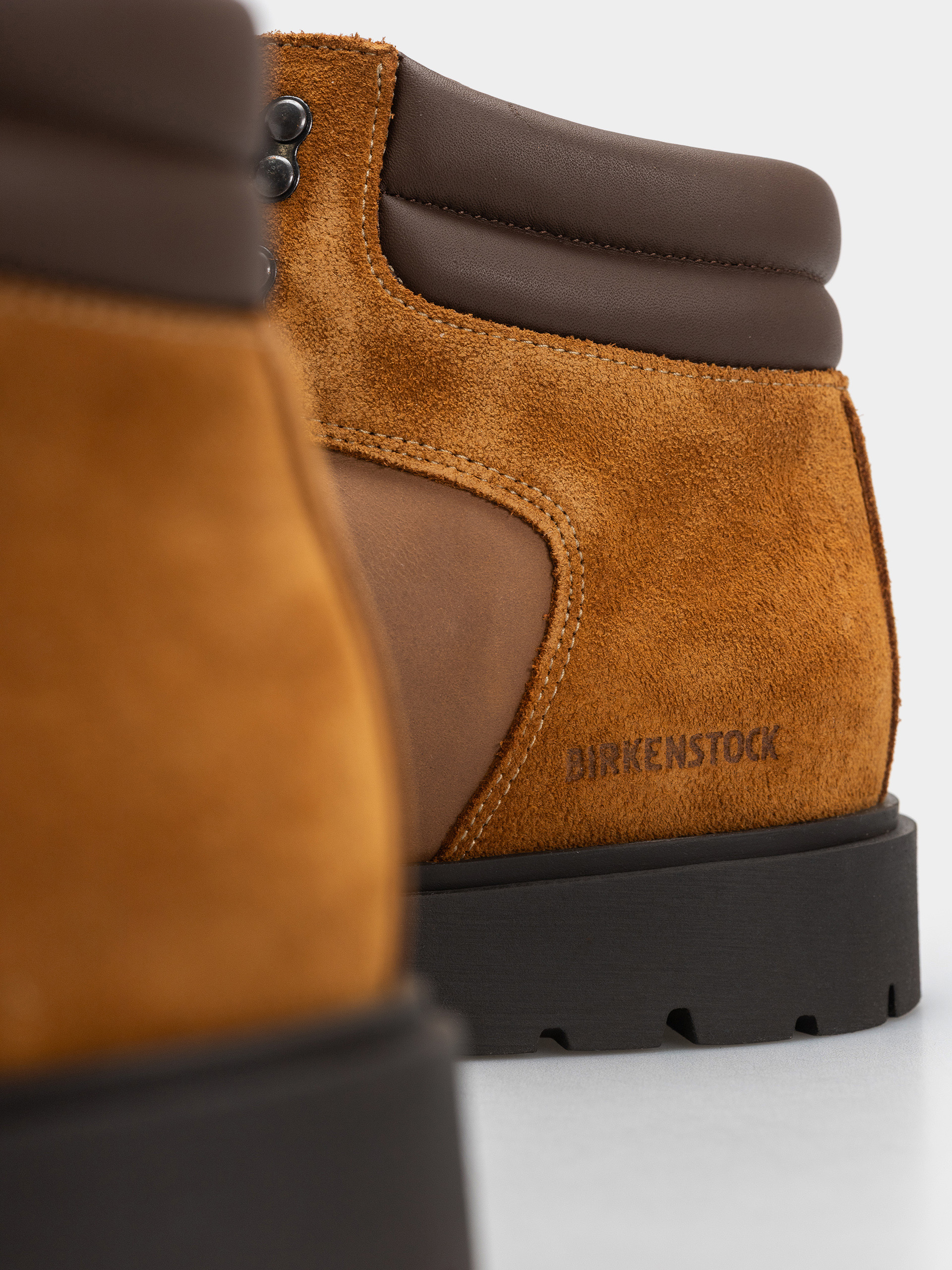 Birkenstock Jackson 2.0 Nubuck Suede Leather Regular Schuhe (cognac)
