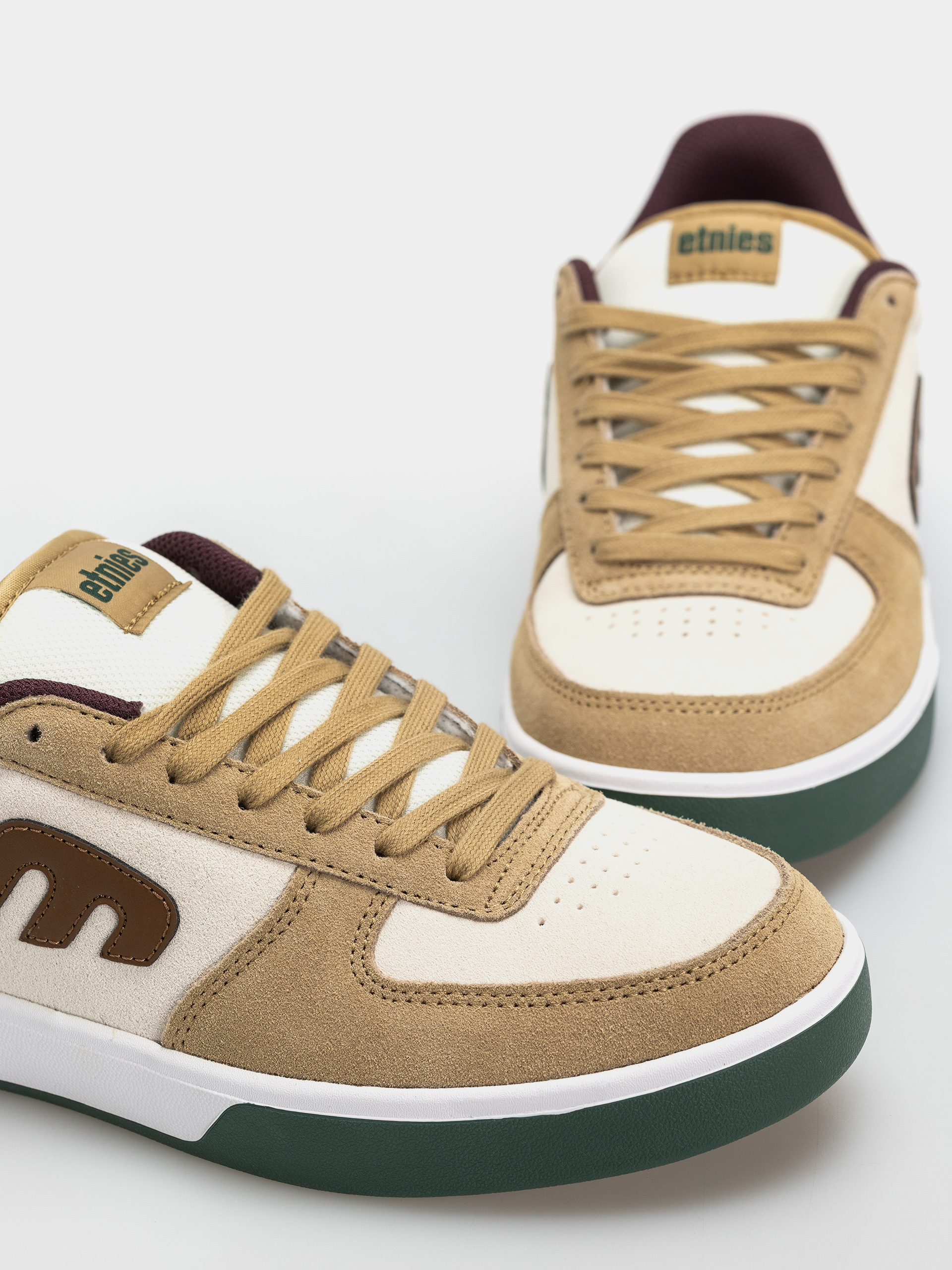 Etnies Emerson X Skate Wild Shoes (tan/green)