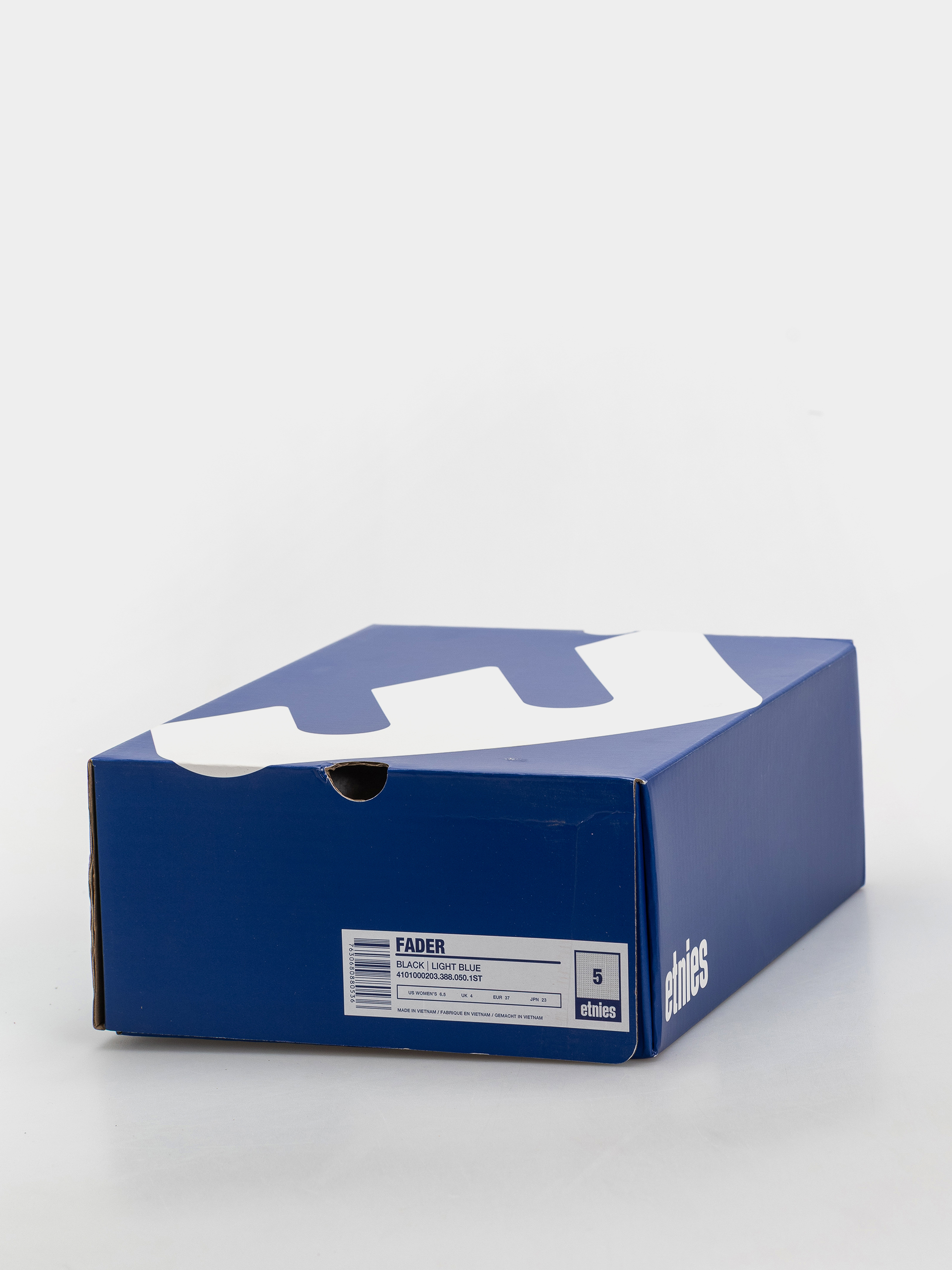 Etnies Fader Shoes (black/light blue)