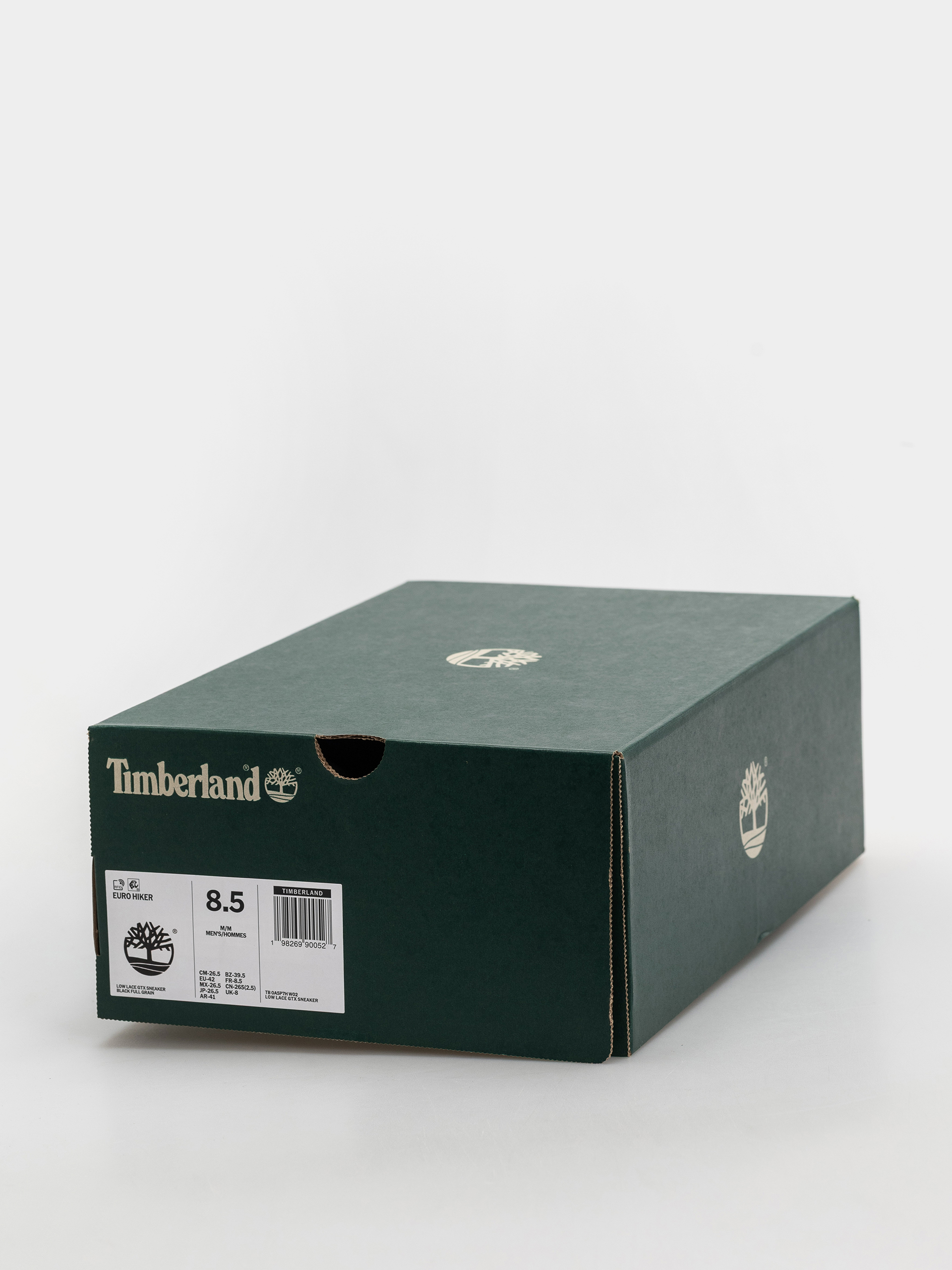 Timberland Euro Hiker Low Lace Gtx winter shoes (black full grain w blue)