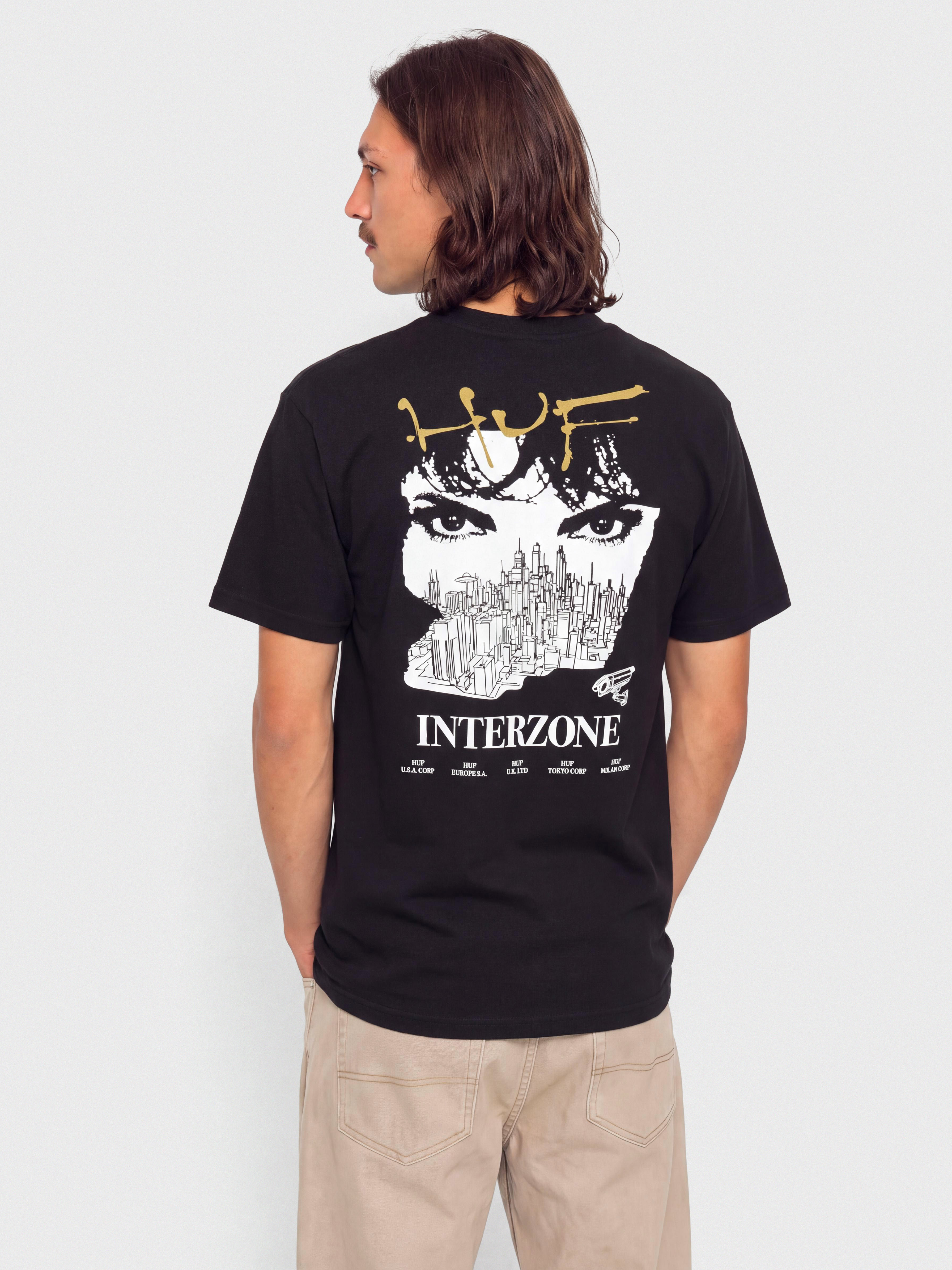 HUF T-Shirt Interzone (black)