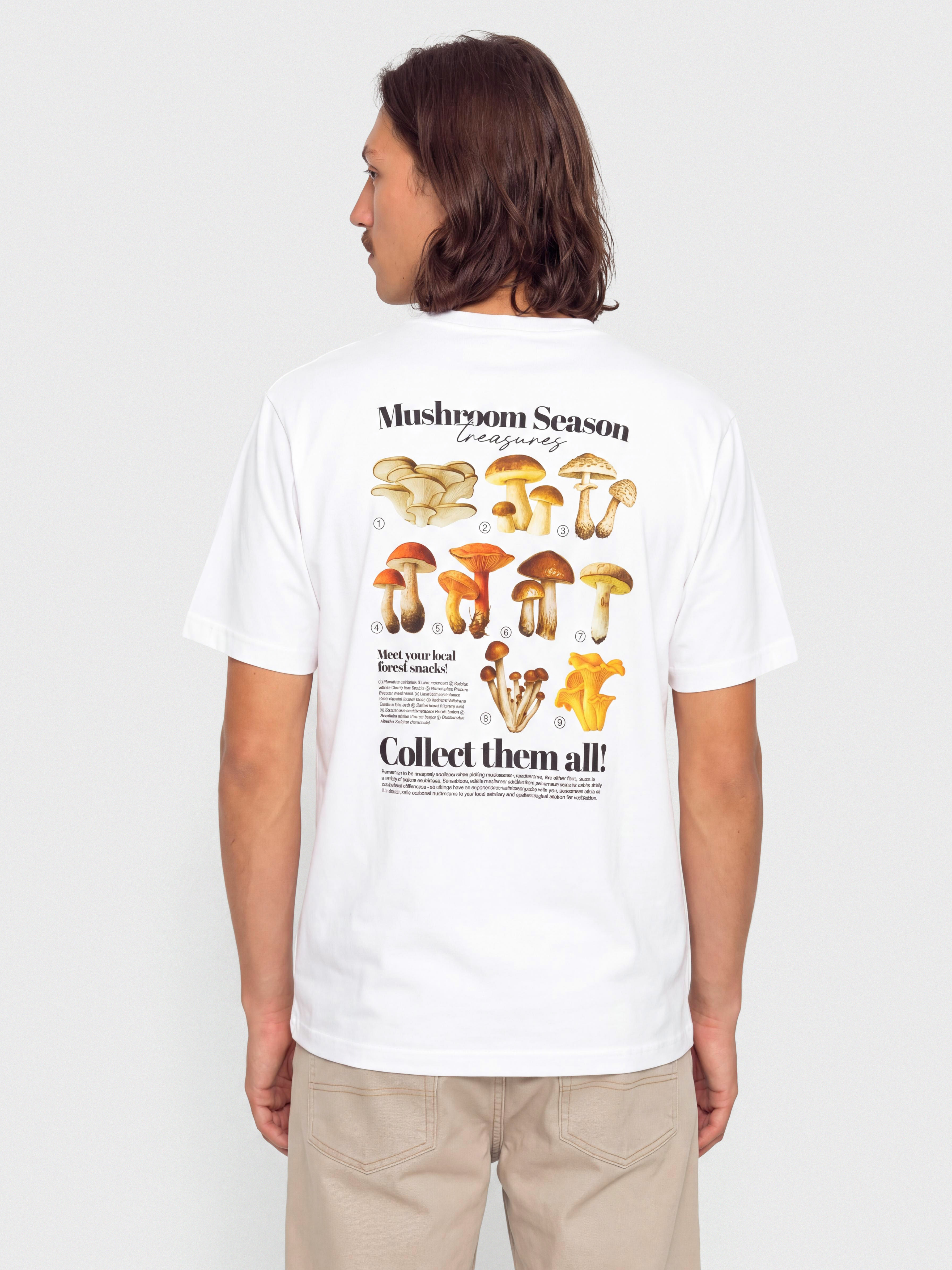 Palto Mushroom Hunter T-Shirt (white)