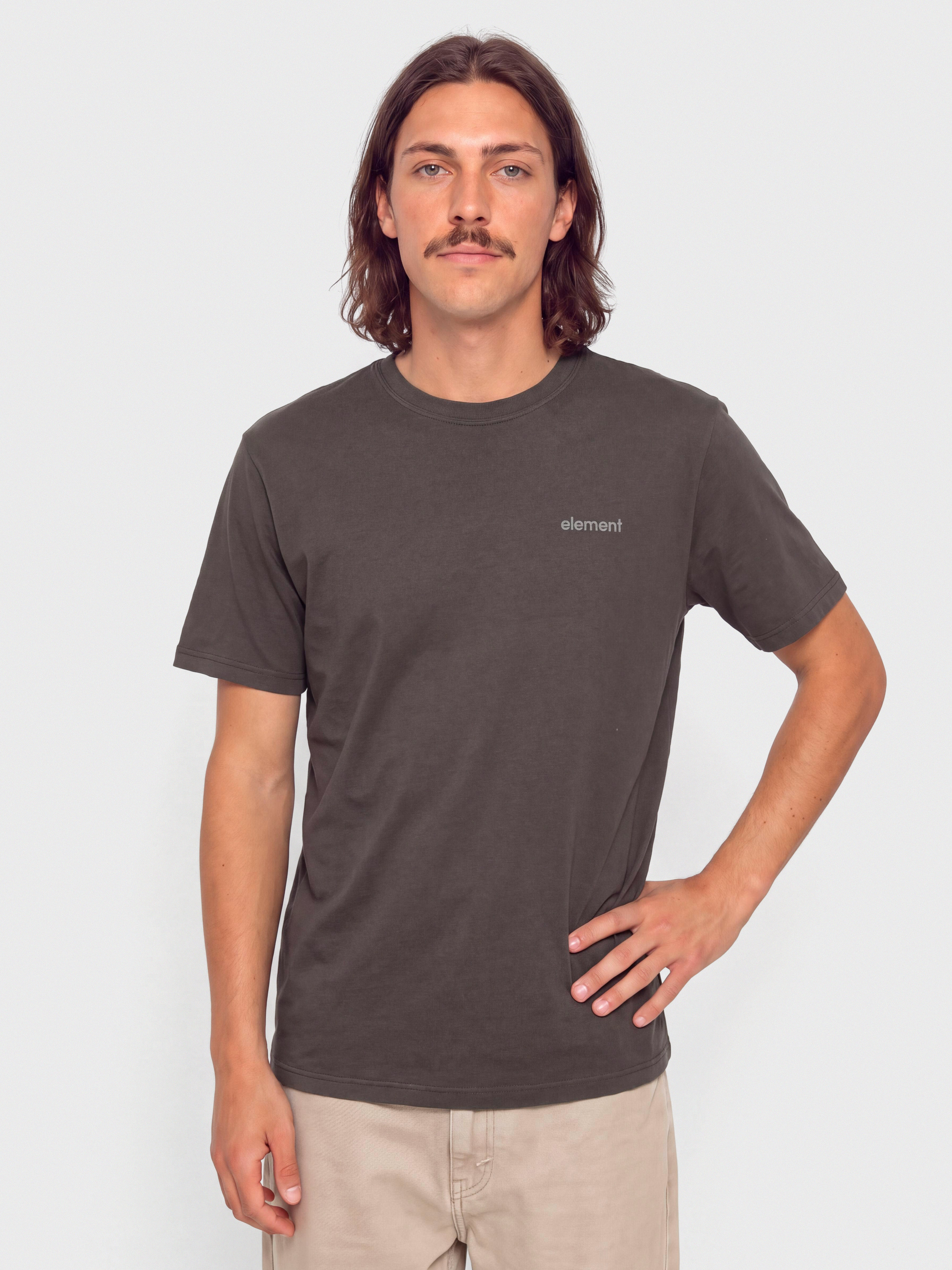 Element T-Shirt Low Case Pigment (off black)