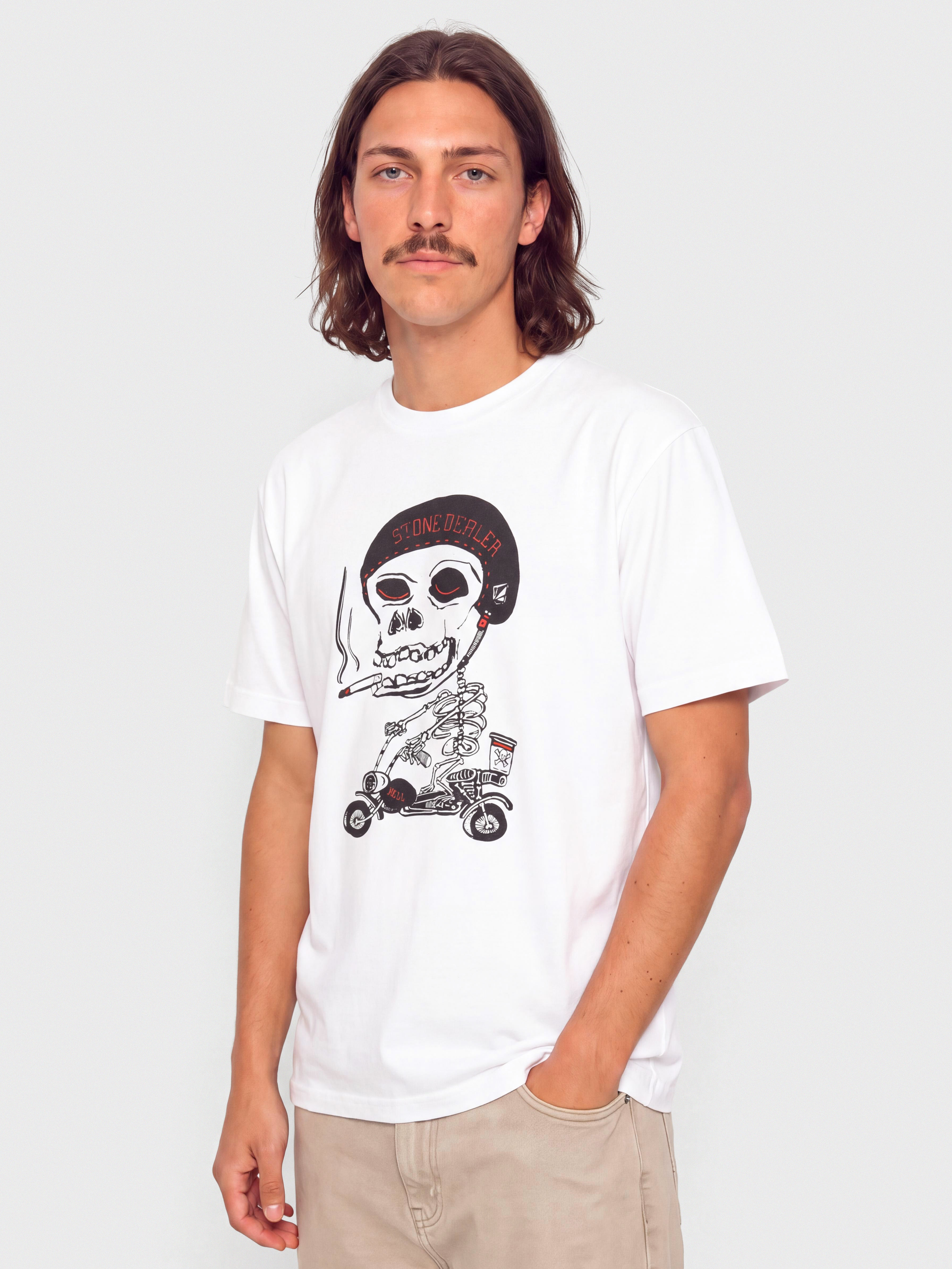 Volcom T-Shirt Pierbike Bsc (white)