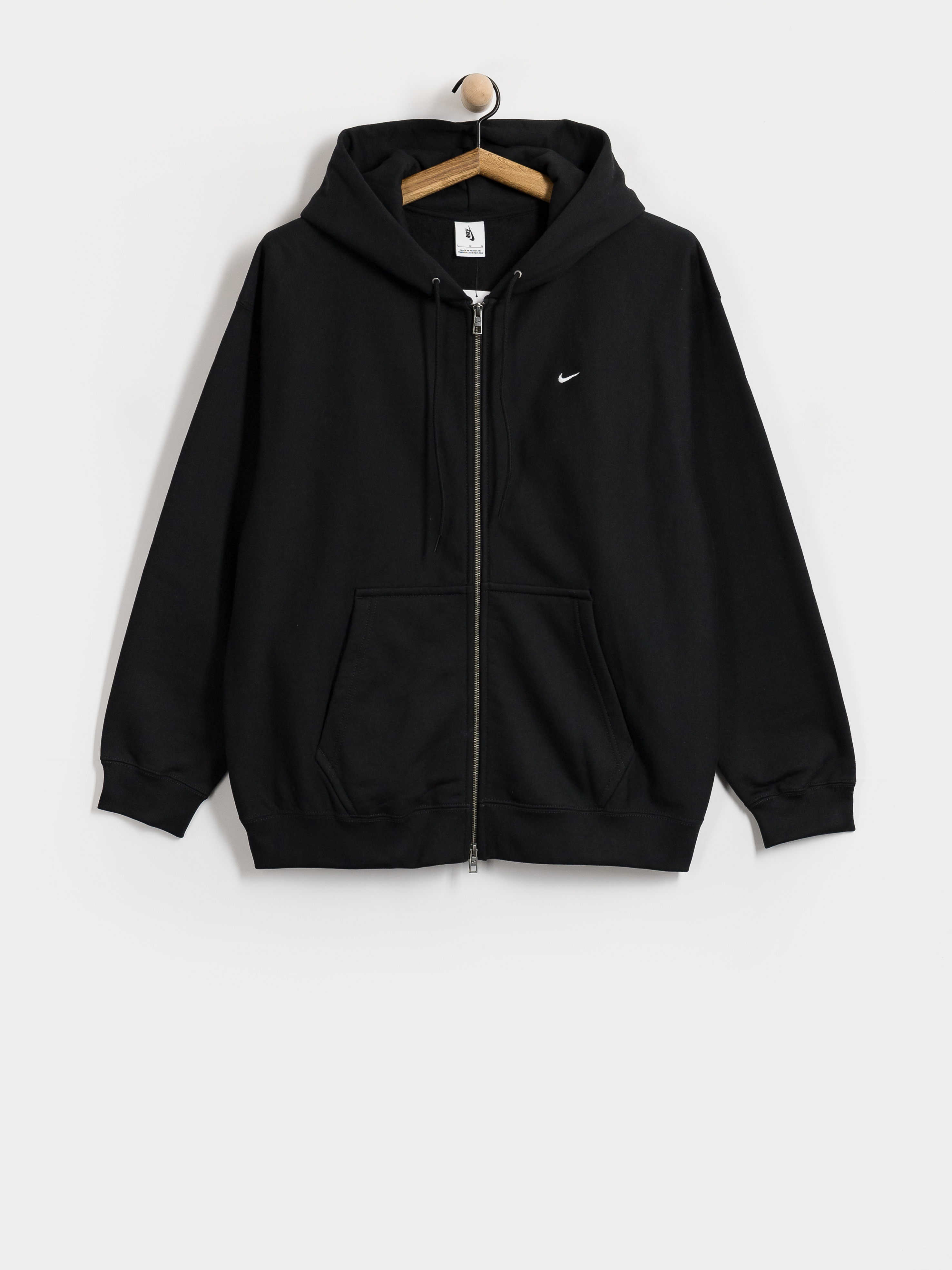 Nike SB Solo Swoosh ZHD Hoodie (black/black/white)