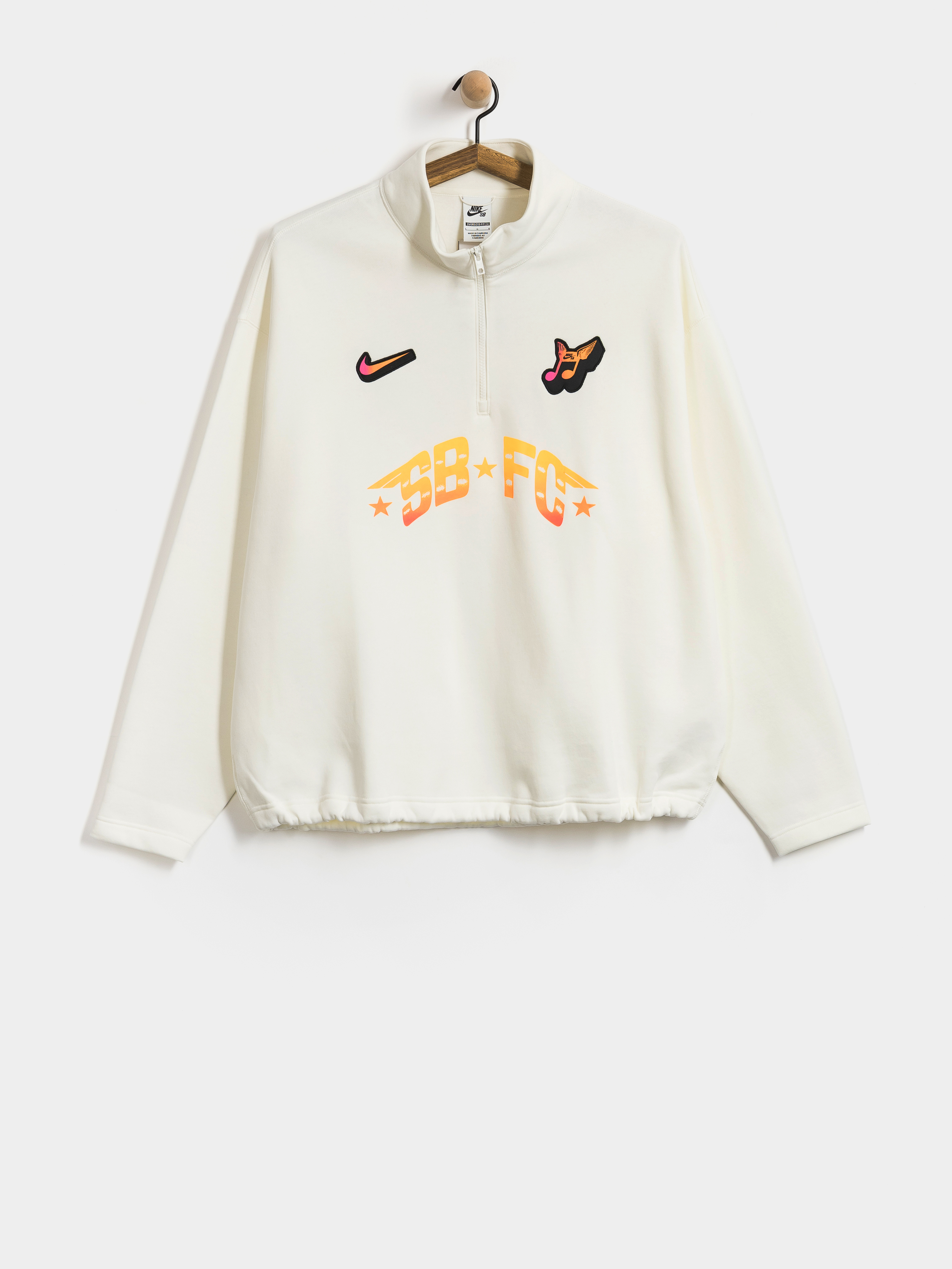 Nike SB Half Zip Crew BB Sweatshirt (sail)