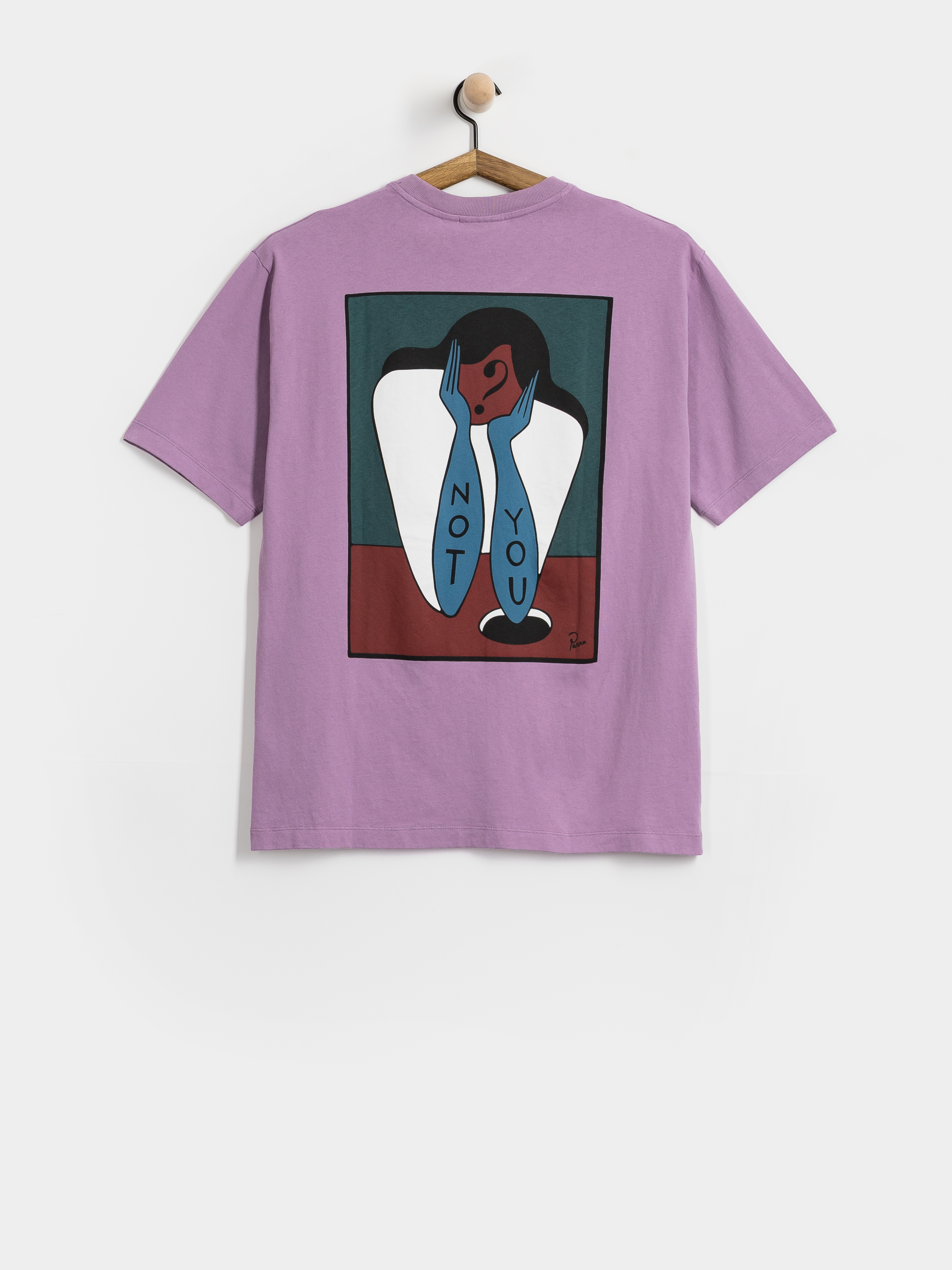 by Parra T-Shirt Not You (purple)
