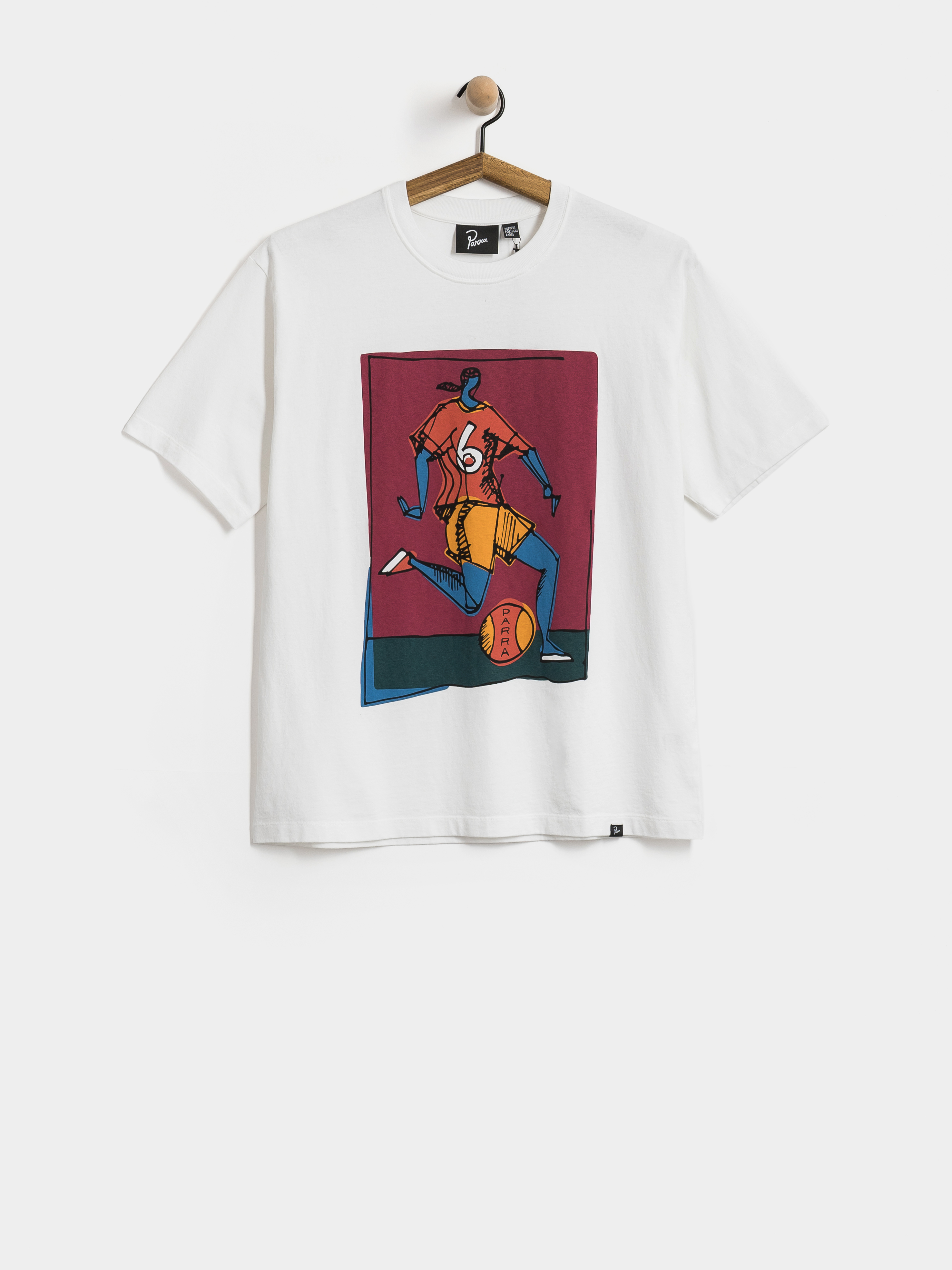 by Parra T-Shirt Kicked Around (white)