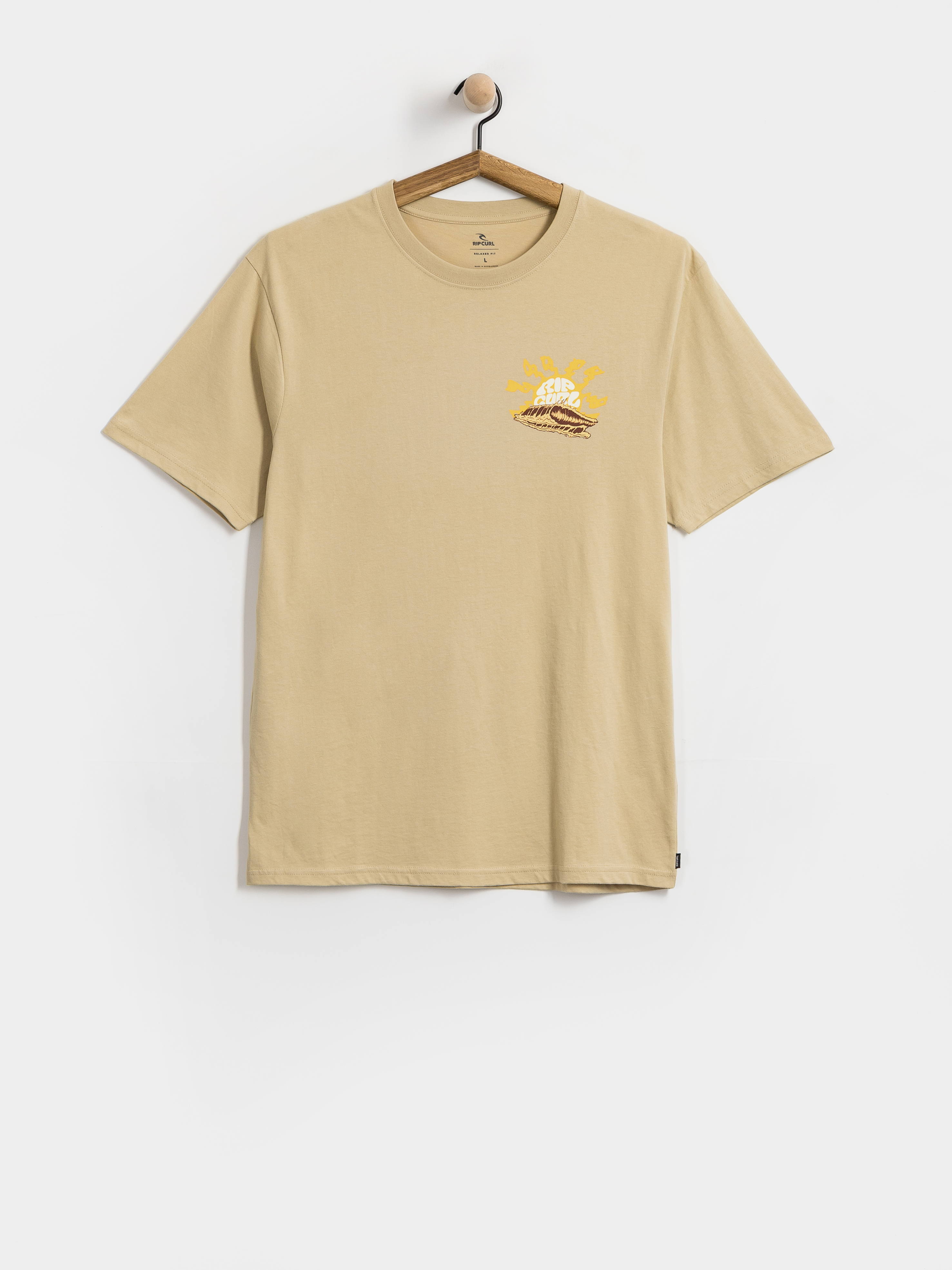 Rip Curl T-Shirt Surf Trip (khaki sand)