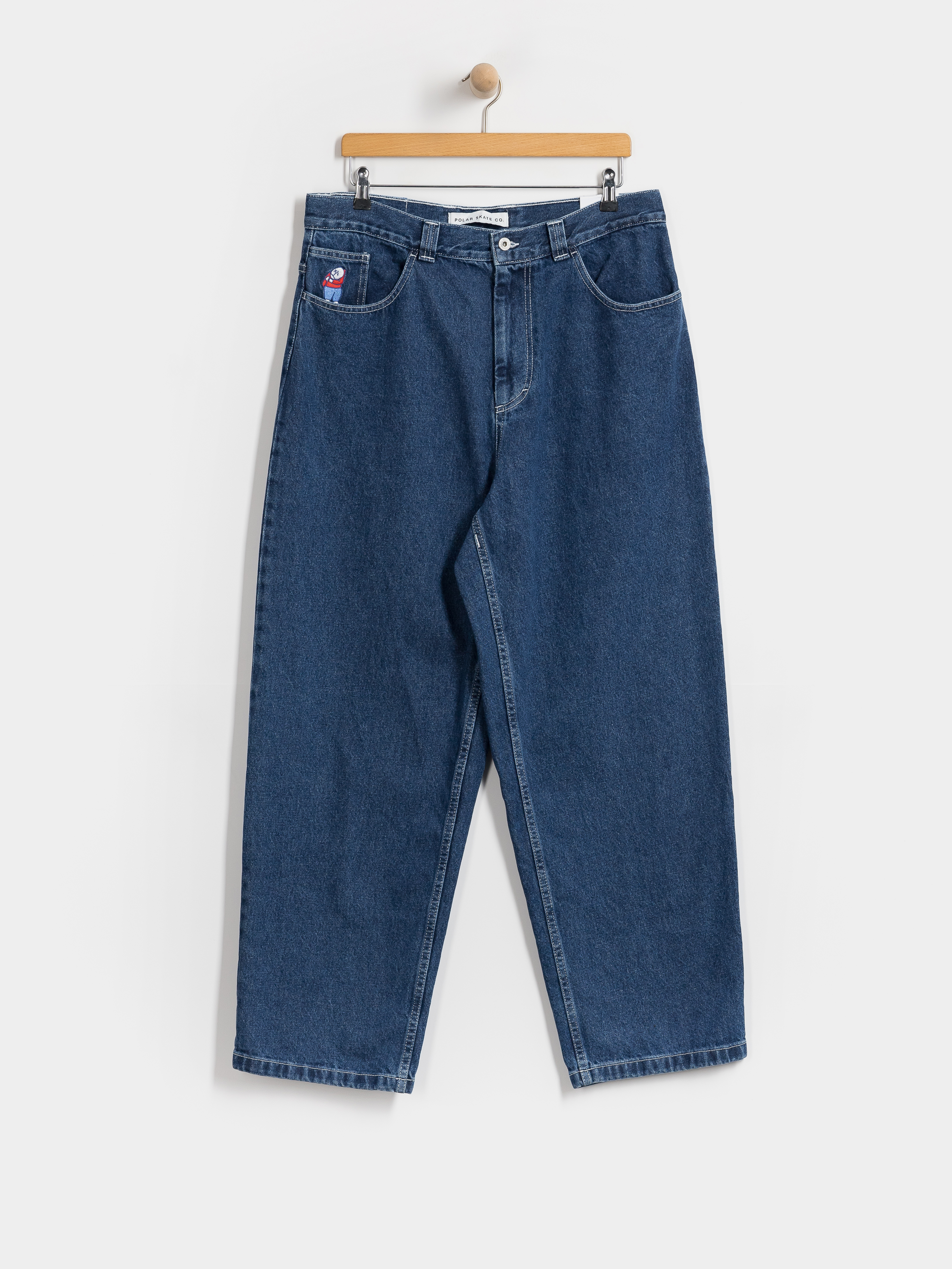Polar Skate Pants Big Boy Jeans (blue wash og)
