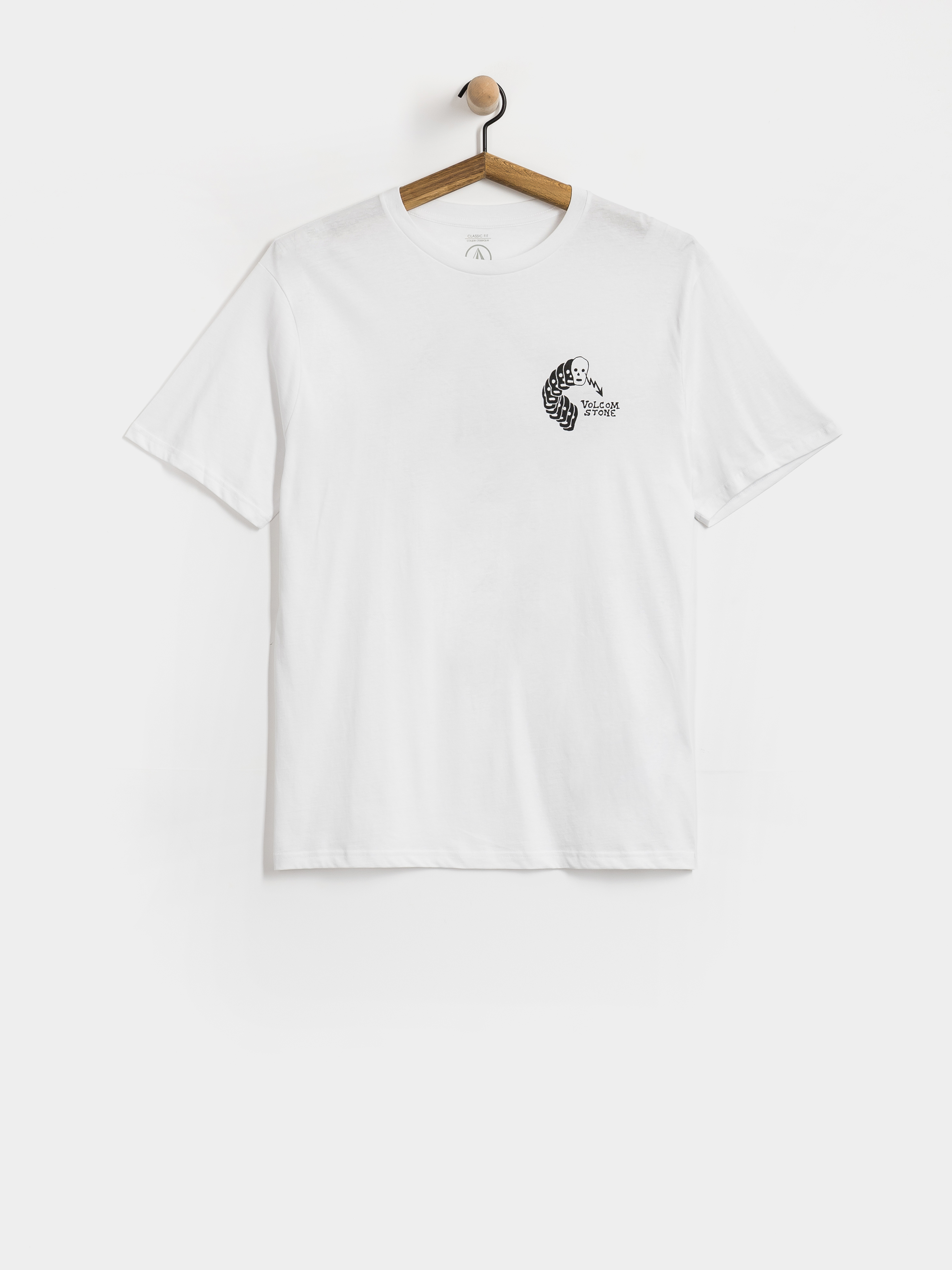 Volcom T-Shirt Felix Skull Bsc (white)
