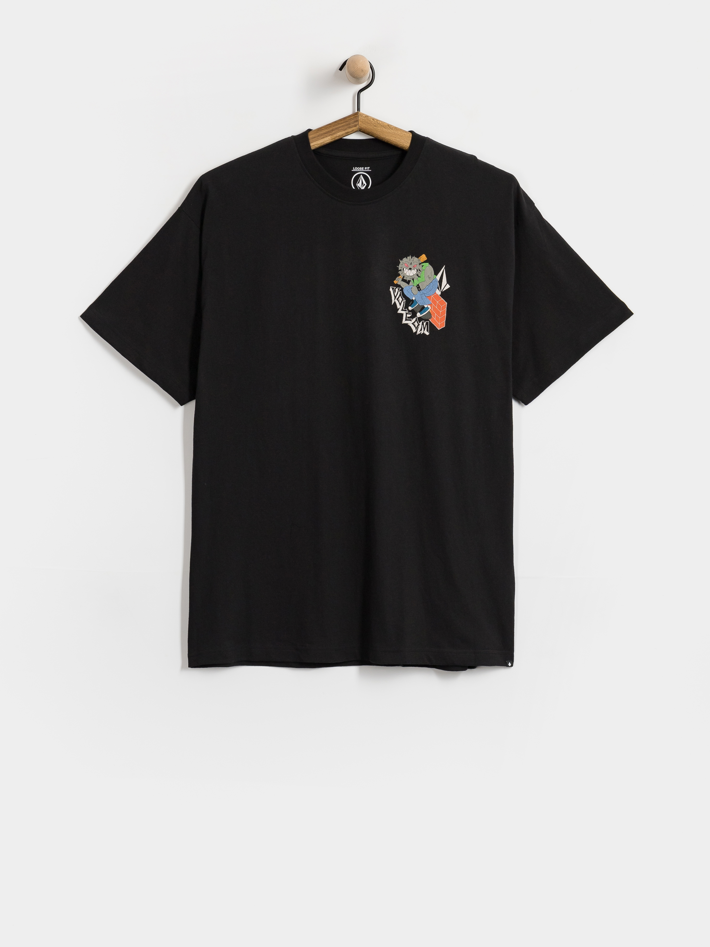 Volcom T-Shirt Sk8 Break Lse (black)