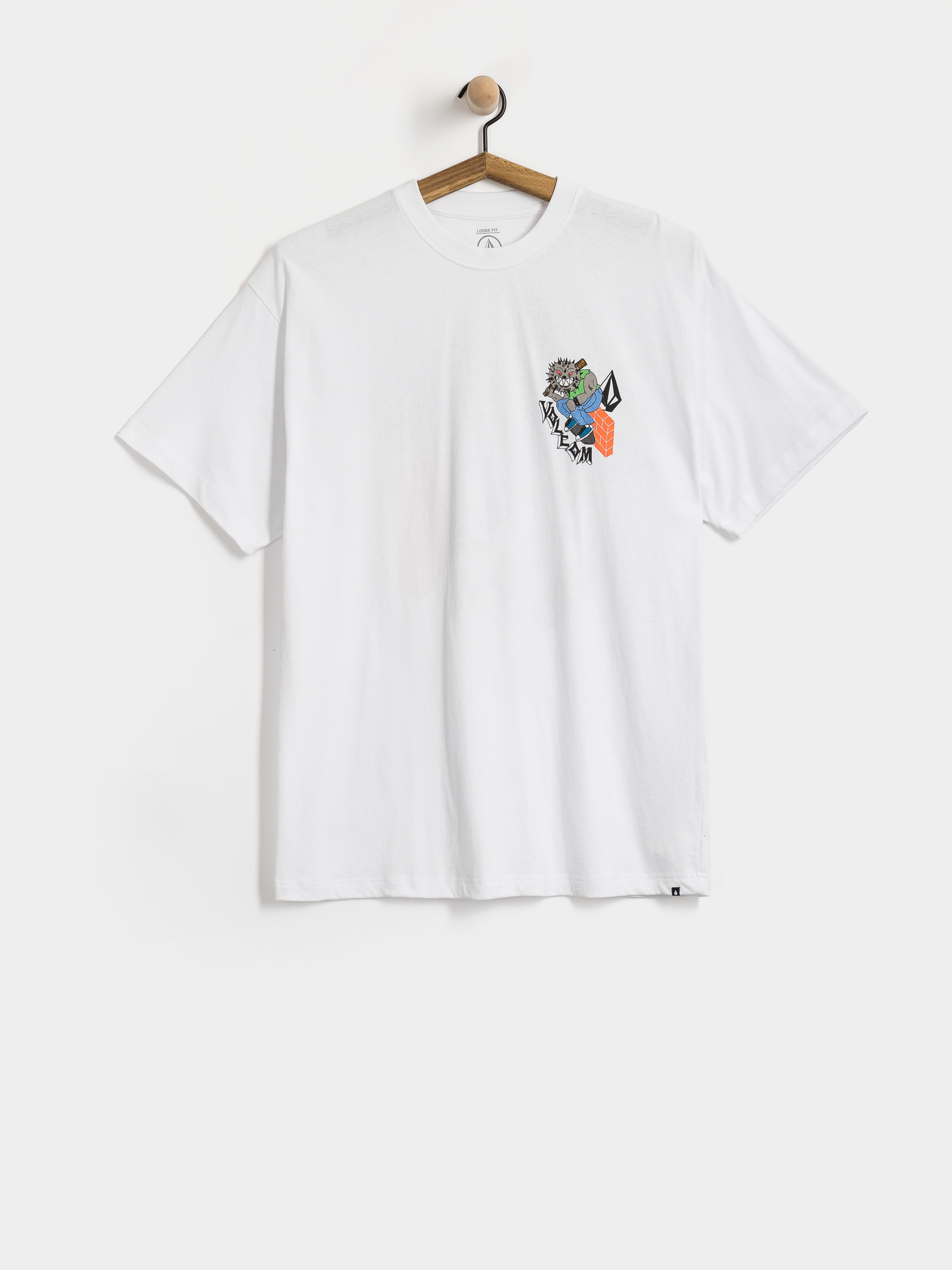 Volcom T-Shirt Sk8 Break Lse (white)