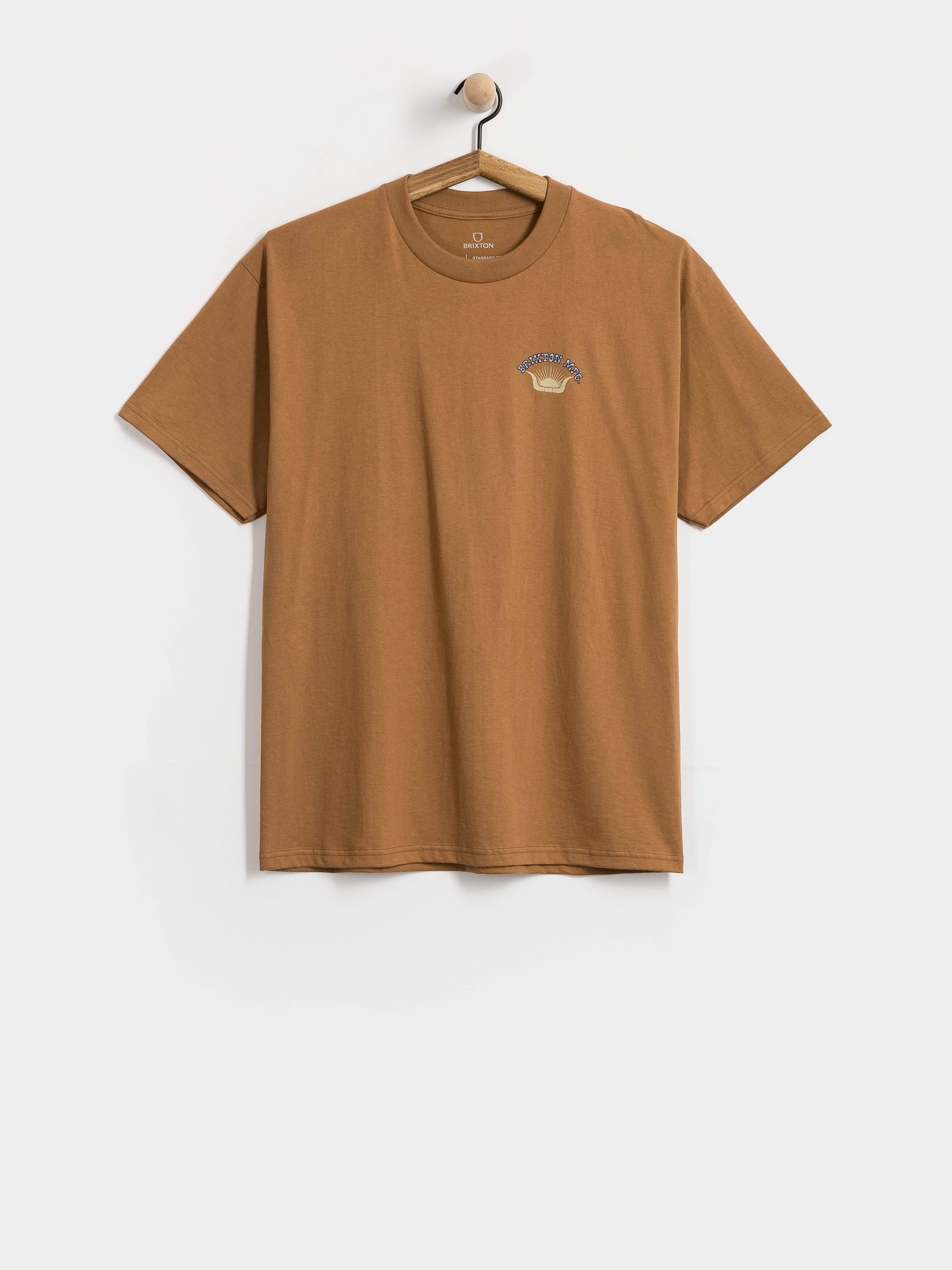 Brixton T-Shirt Stirrup Stnd (brown sugar)
